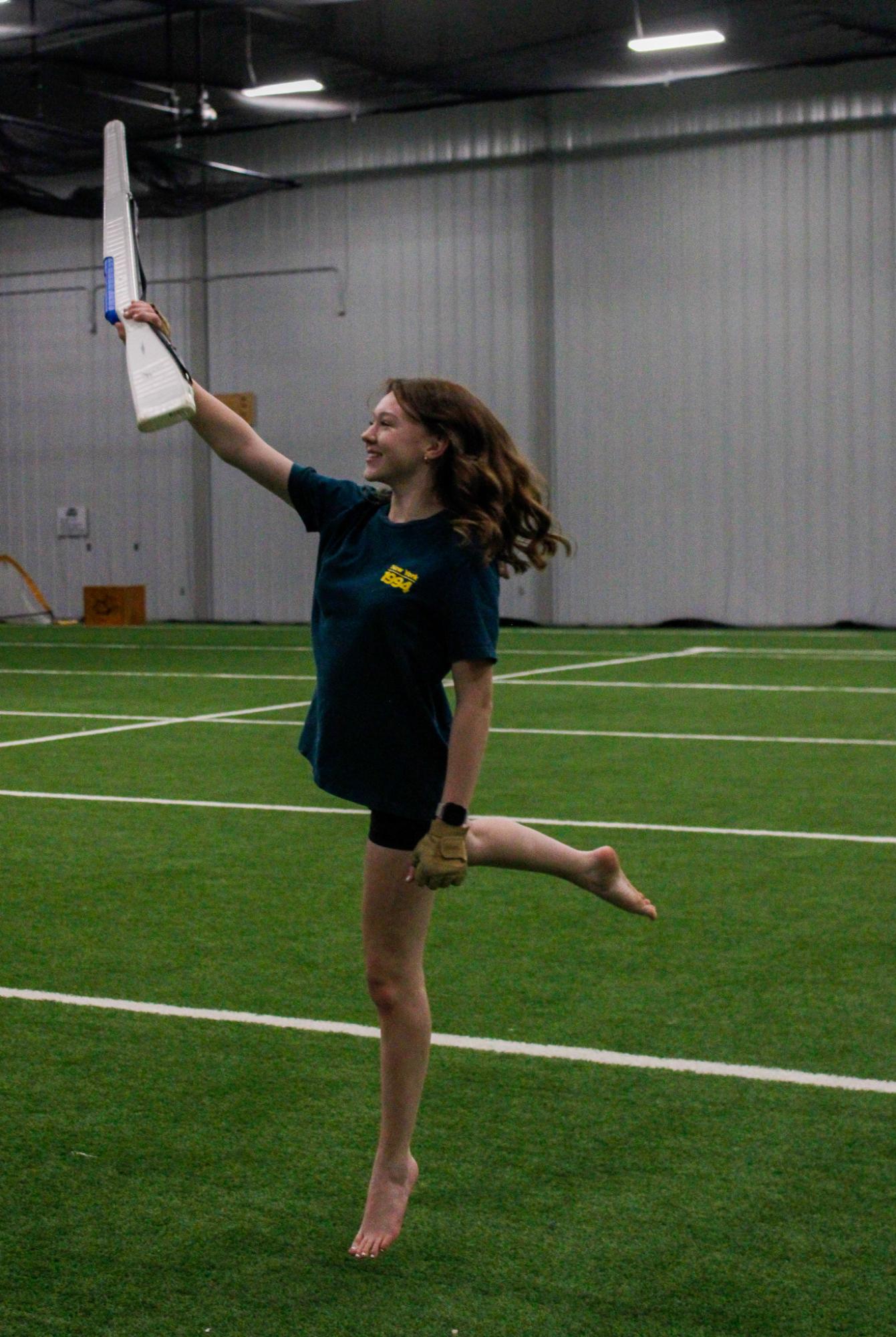 Winter Guard Practice (Photos by Janie Edwards)