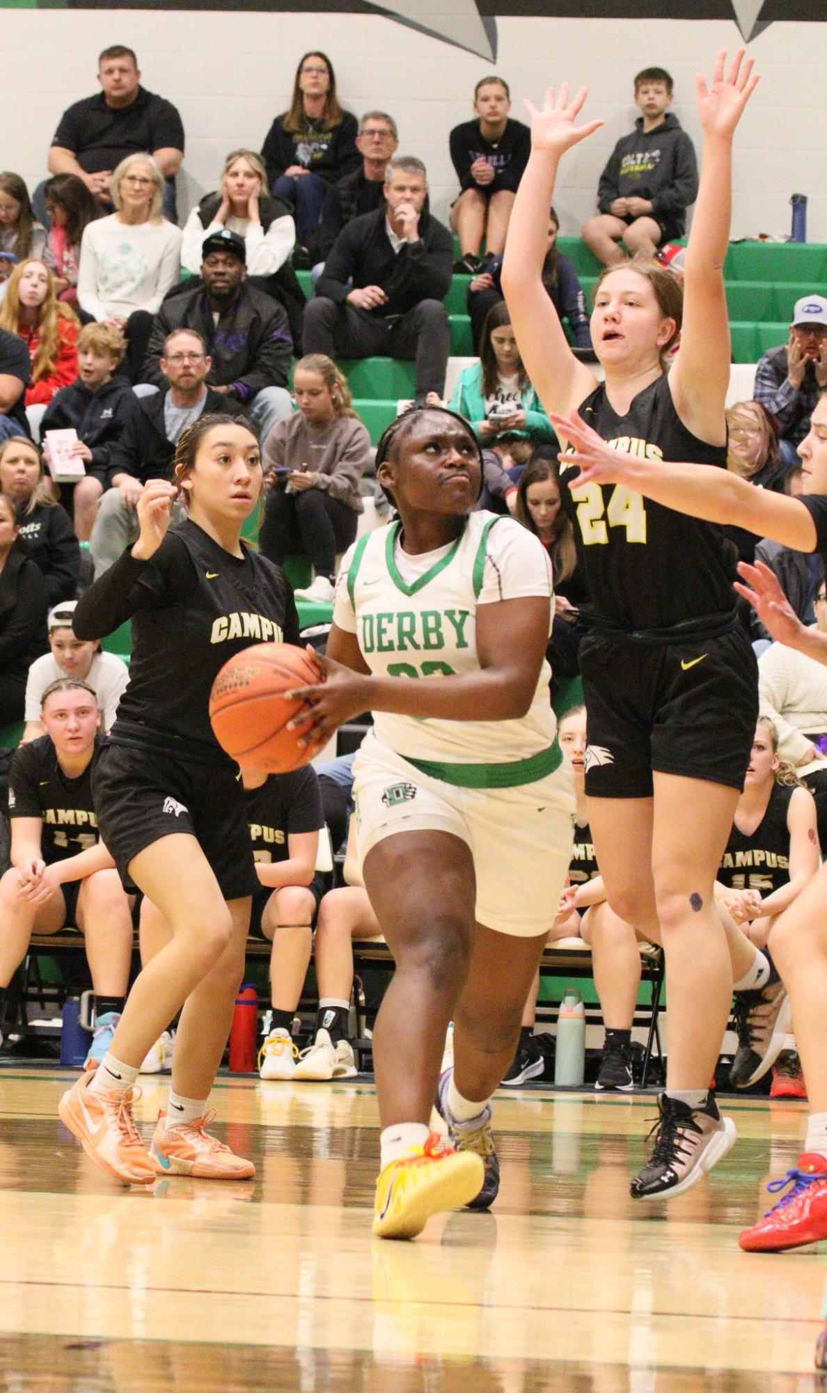 Sub-State girls basketball vs. Campus (Photos by Bree Stuhlsatz)