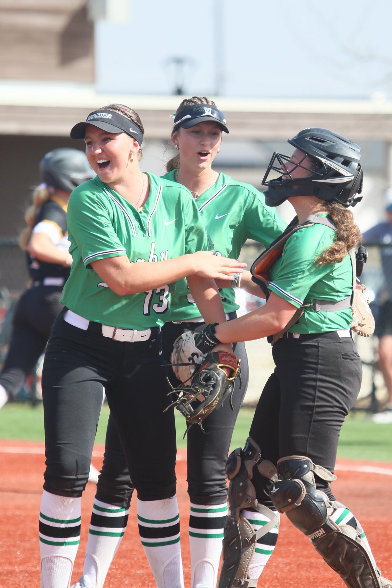 Varsity Softball vs. Newton (Photos by Bree Stuhlsatz)