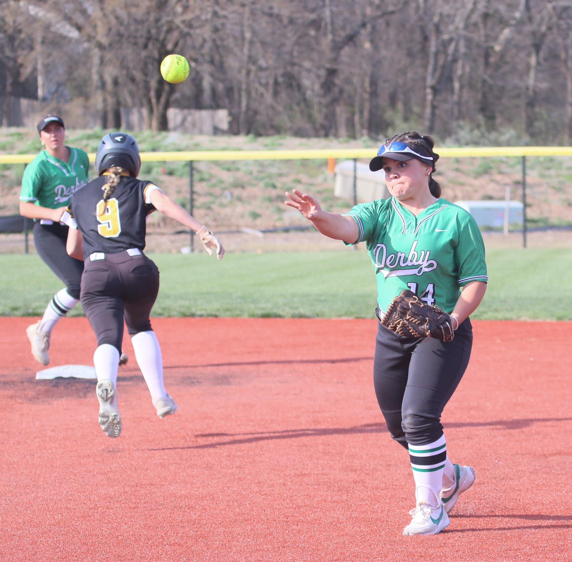 Varsity Softball vs. Newton (Photos by Bree Stuhlsatz)
