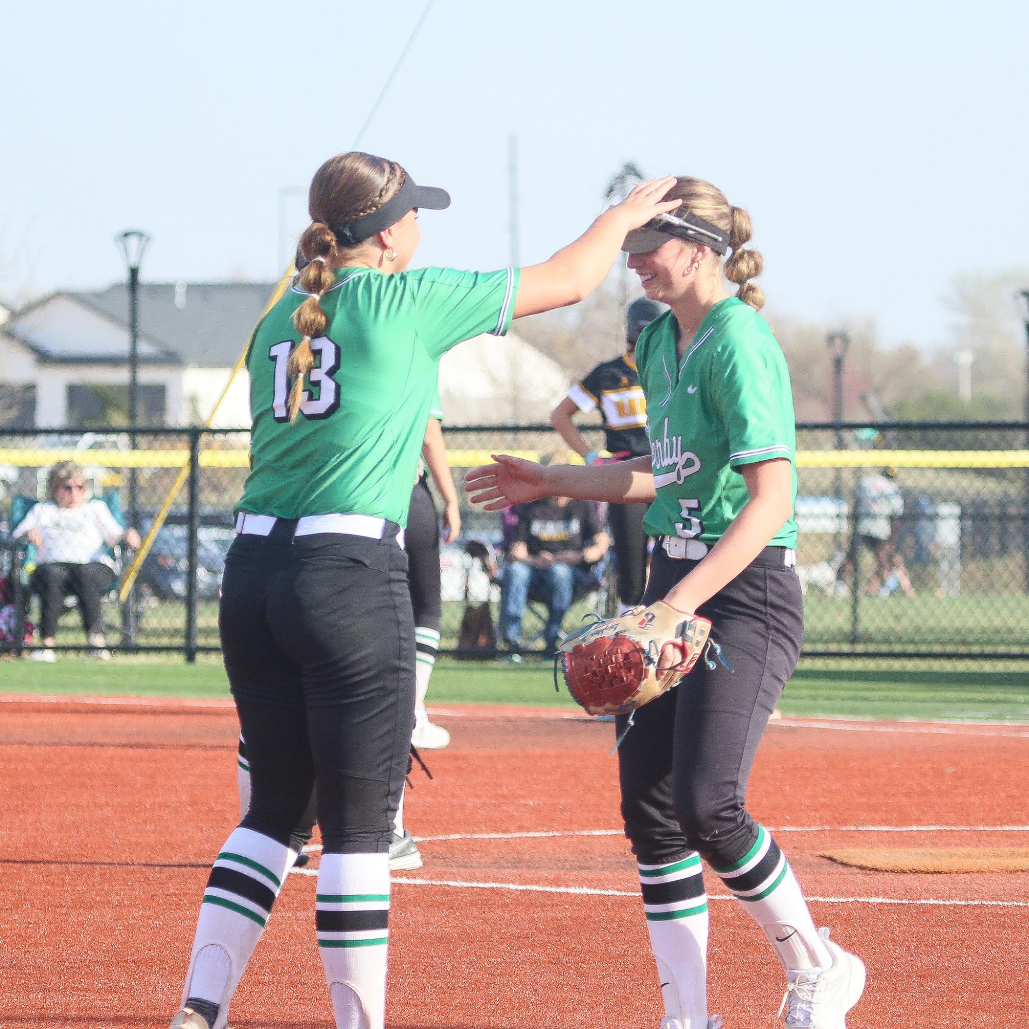 Varsity Softball vs. Newton (Photos by Bree Stuhlsatz)