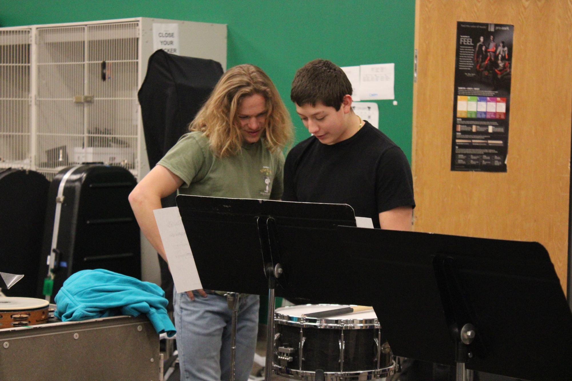 Percussion Ensemble (Photos by Emmersyn Bonebrake)