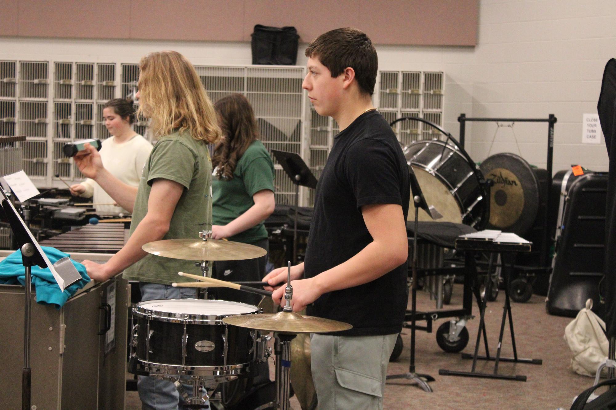 Percussion Ensemble (Photos by Emmersyn Bonebrake)