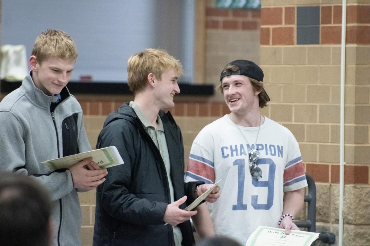 Boys chatting.