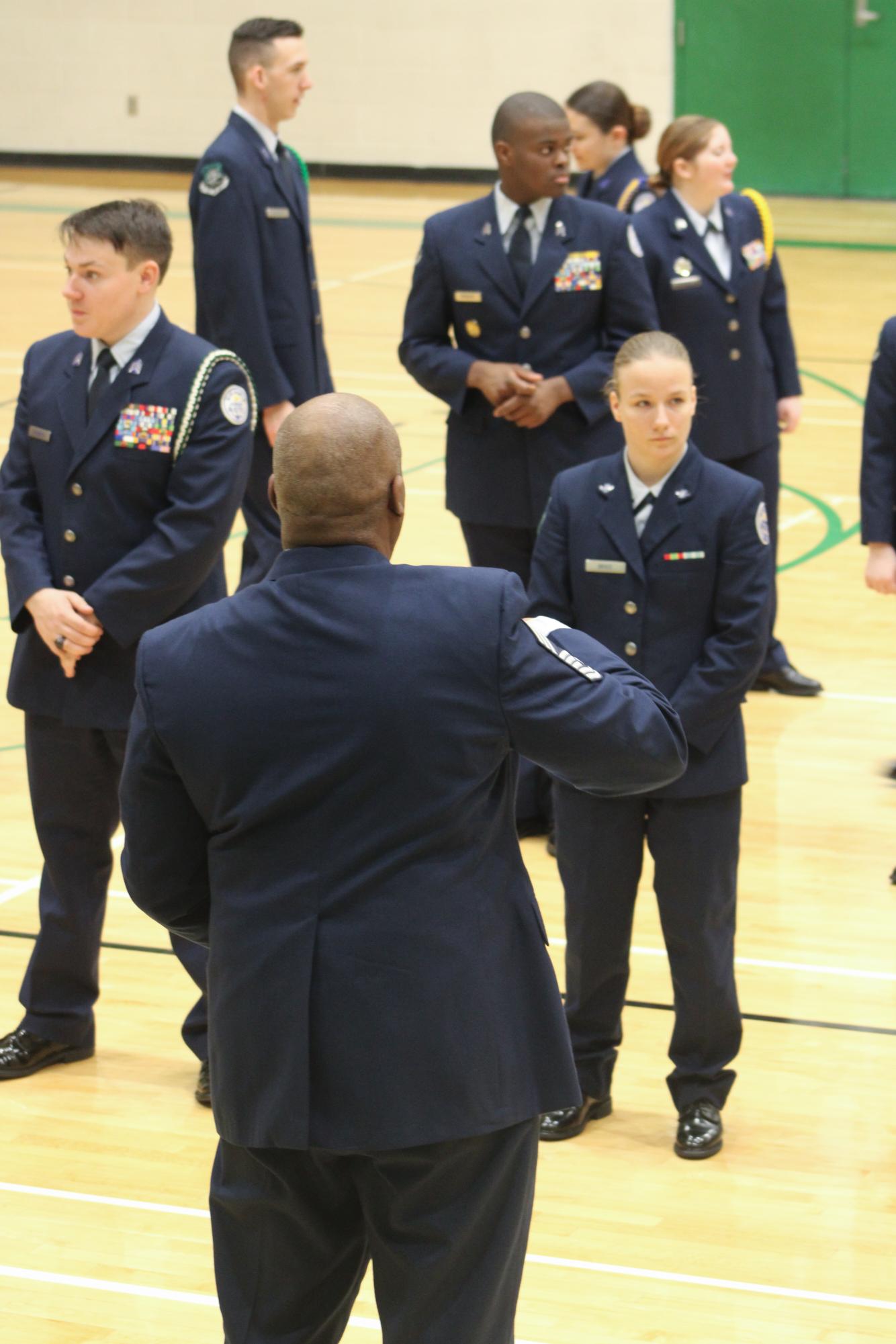 AFJROTC Annual Unit Inspection (photos by Alex Flores)