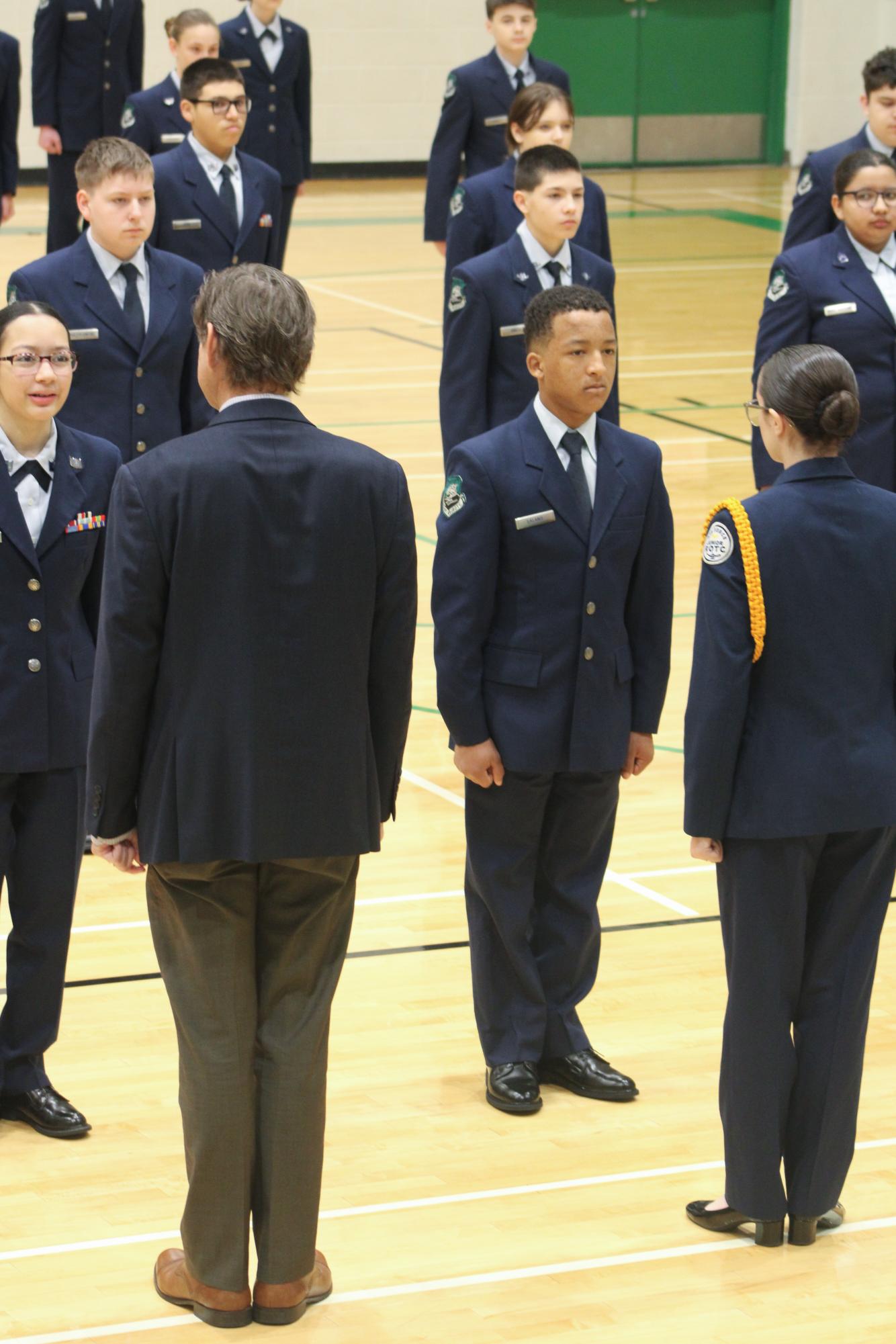 AFJROTC Annual Unit Inspection (photos by Alex Flores)