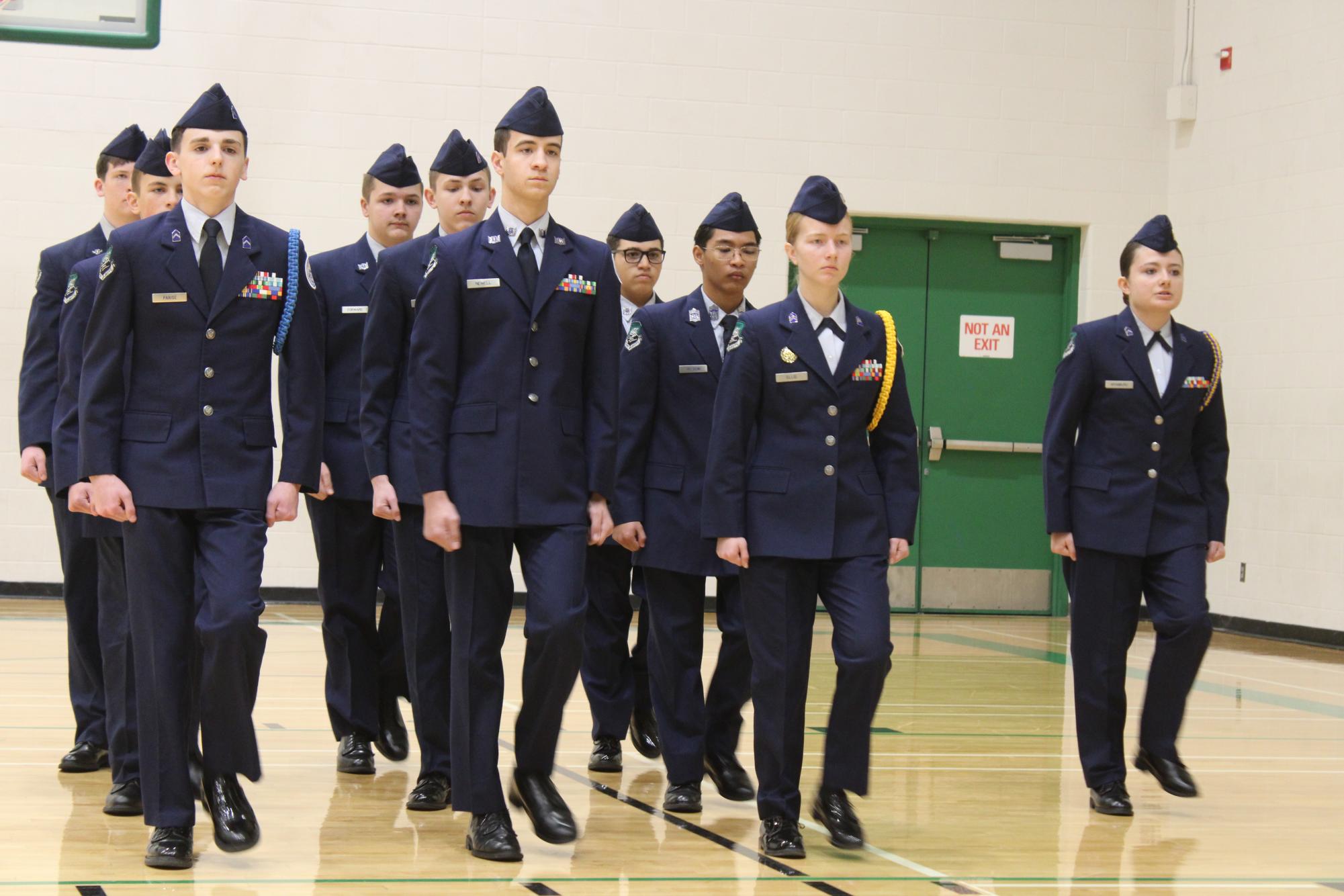 AFJROTC Annual Unit Inspection (photos by Alex Flores)