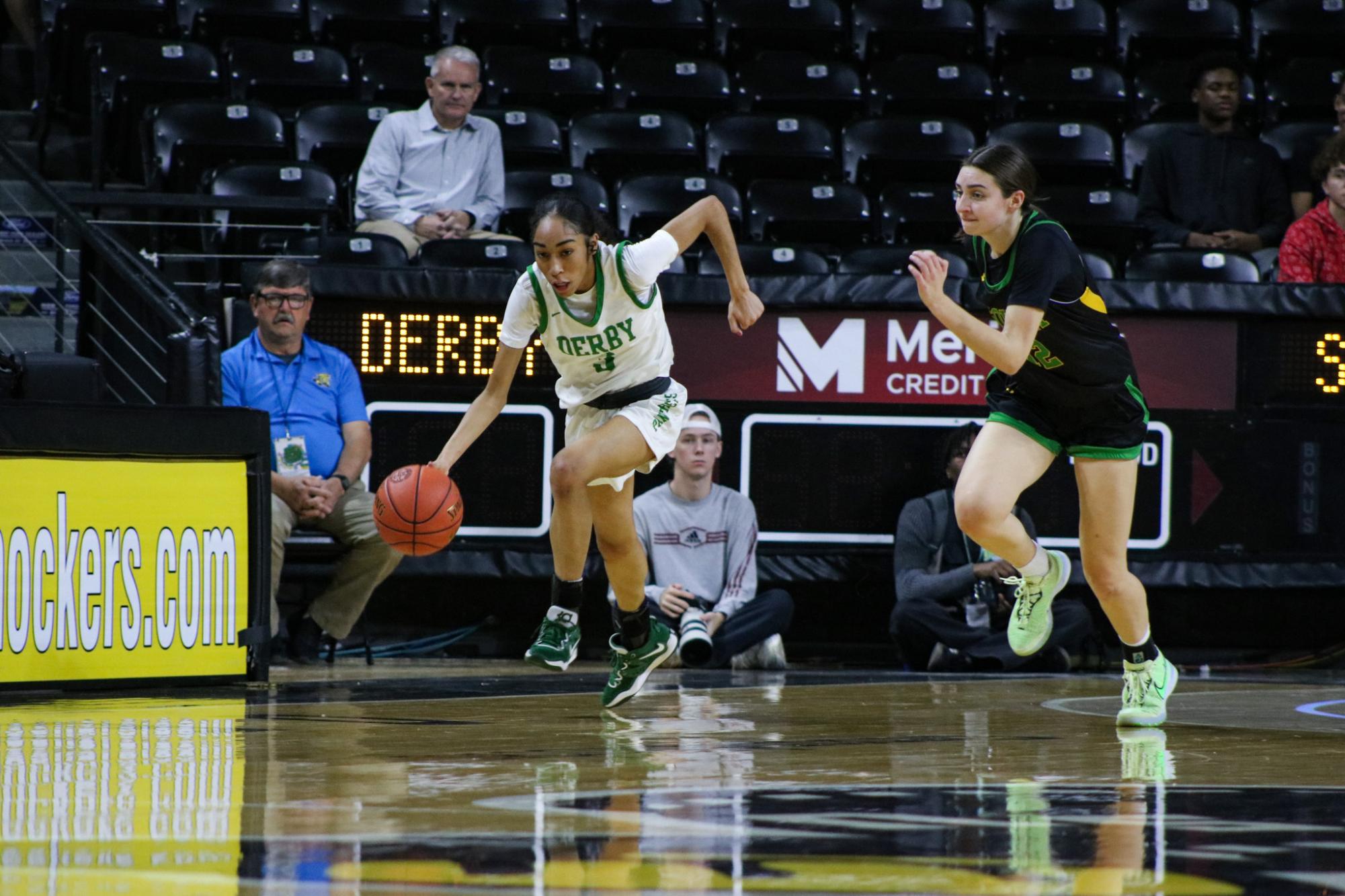 Girls State Basketball vs. Shawnee Mission South (Photos by Kaelyn Kissack)