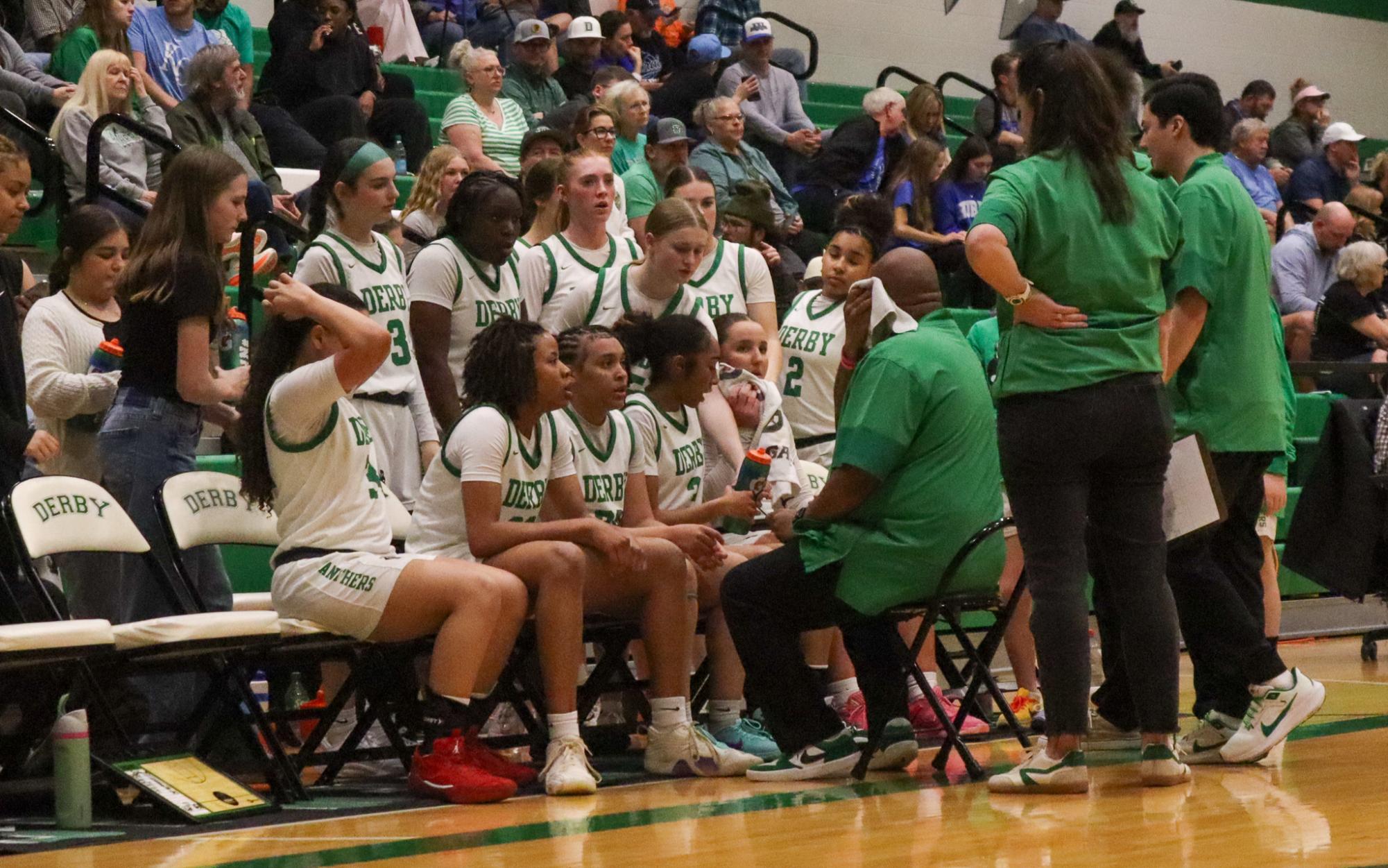 Girls Sub state Basketball vs Washburn Rural ( Photos by Tristan Anderson)