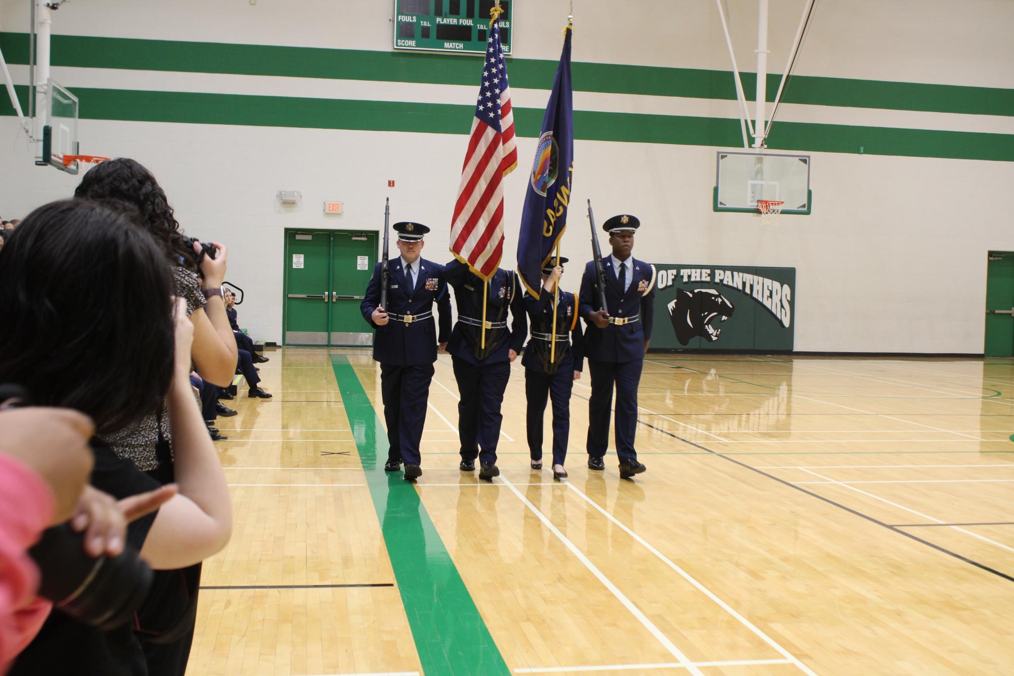 AFJROTC Annual Unit Inspection (photos by Alex Flores)