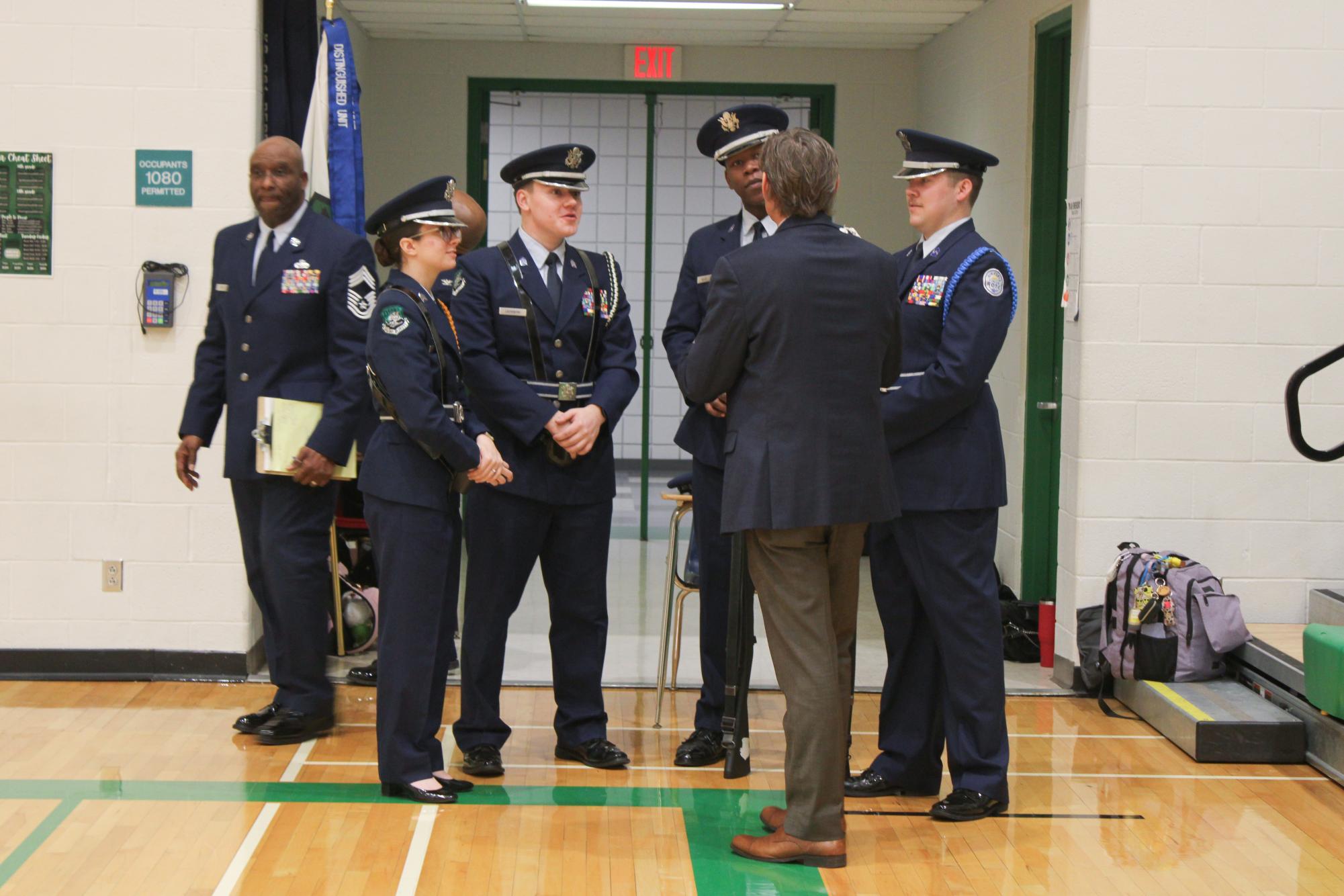 AFJROTC Annual Unit Inspection (photos by Alex Flores)