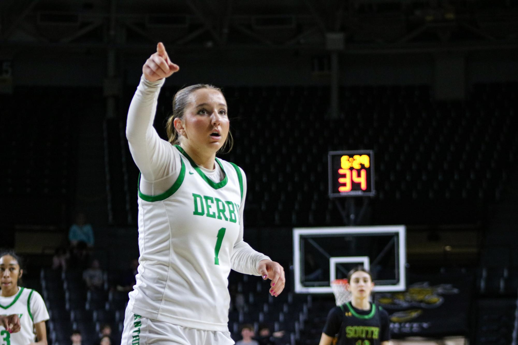 Girls State Basketball vs. Shawnee Mission South (Photos by Kaelyn Kissack)