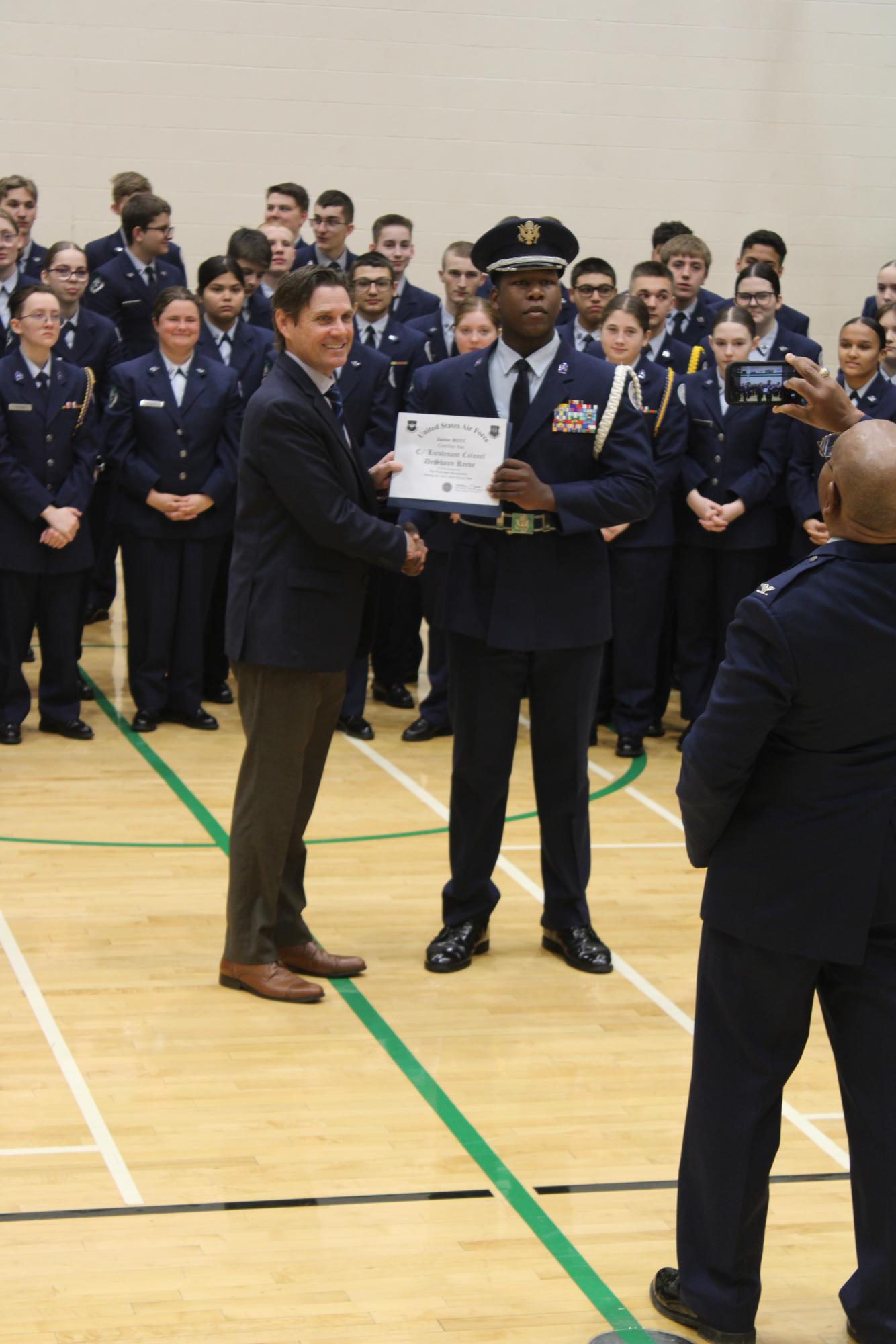 AFJROTC Annual Unit Inspection (photos by Alex Flores)