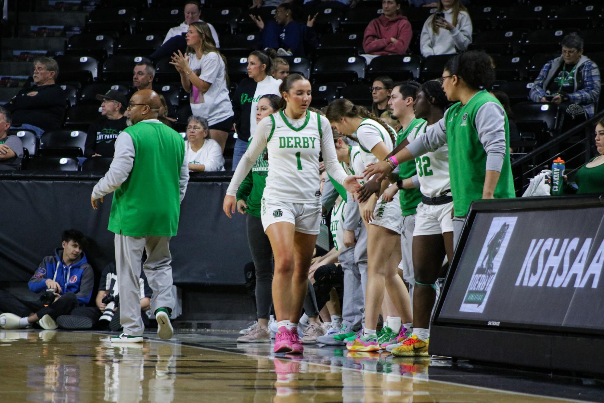 Girls State Basketball vs. Shawnee Mission South (Photos by Kaelyn Kissack)
