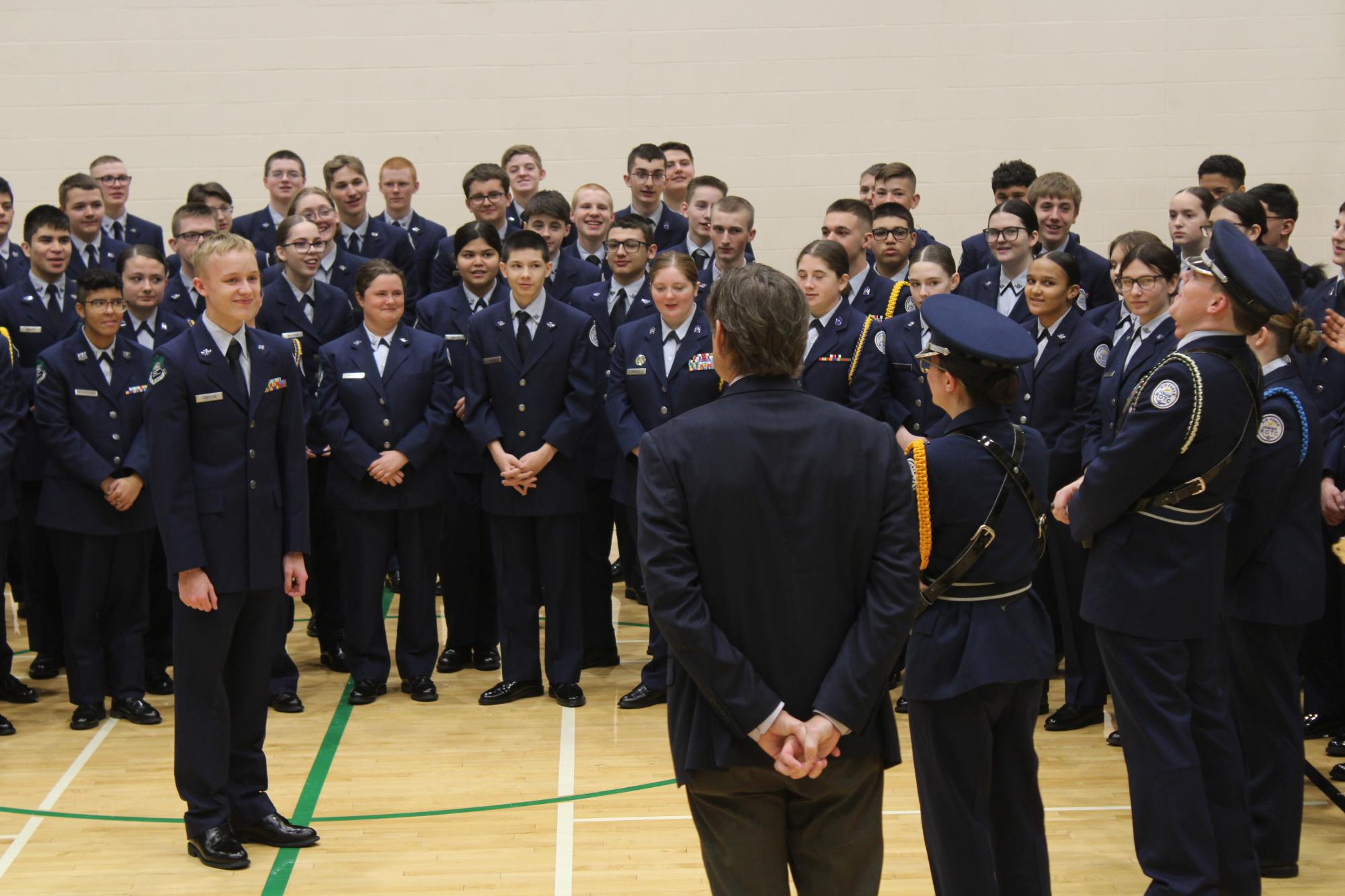 AFJROTC Annual Unit Inspection (photos by Alex Flores)
