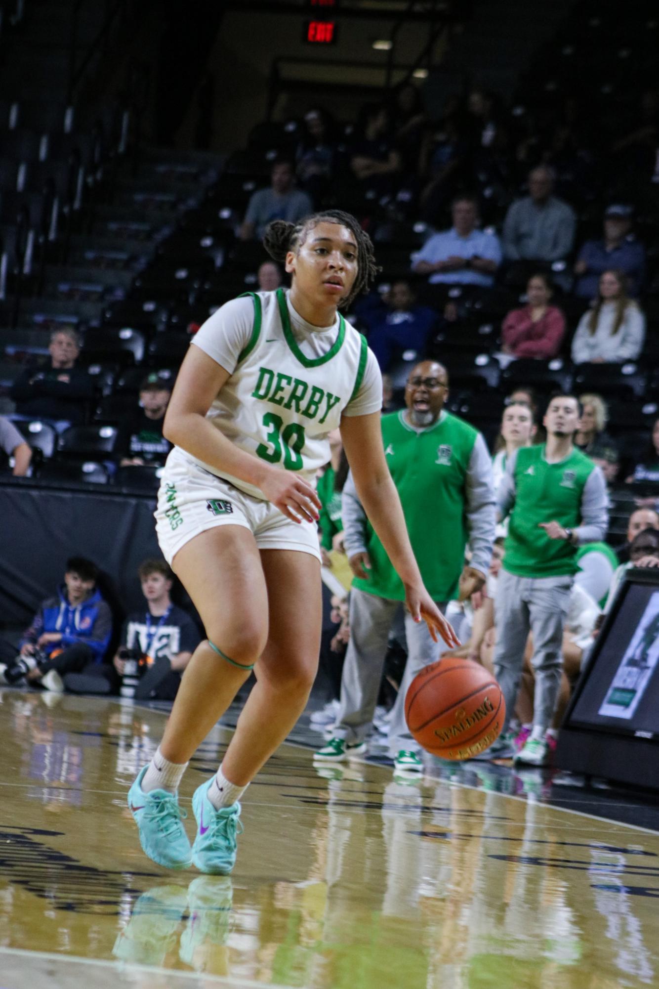 Girls State Basketball vs. Shawnee Mission South (Photos by Kaelyn Kissack)