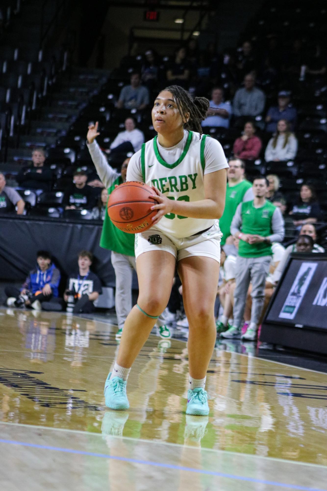 Girls State Basketball vs. Shawnee Mission South (Photos by Kaelyn Kissack)