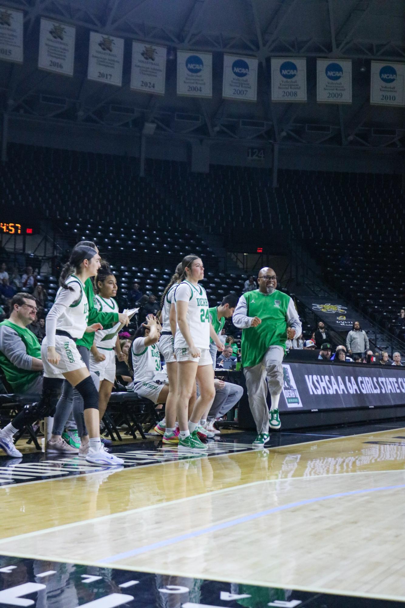 Girls State Basketball vs. Shawnee Mission South (Photos by Kaelyn Kissack)