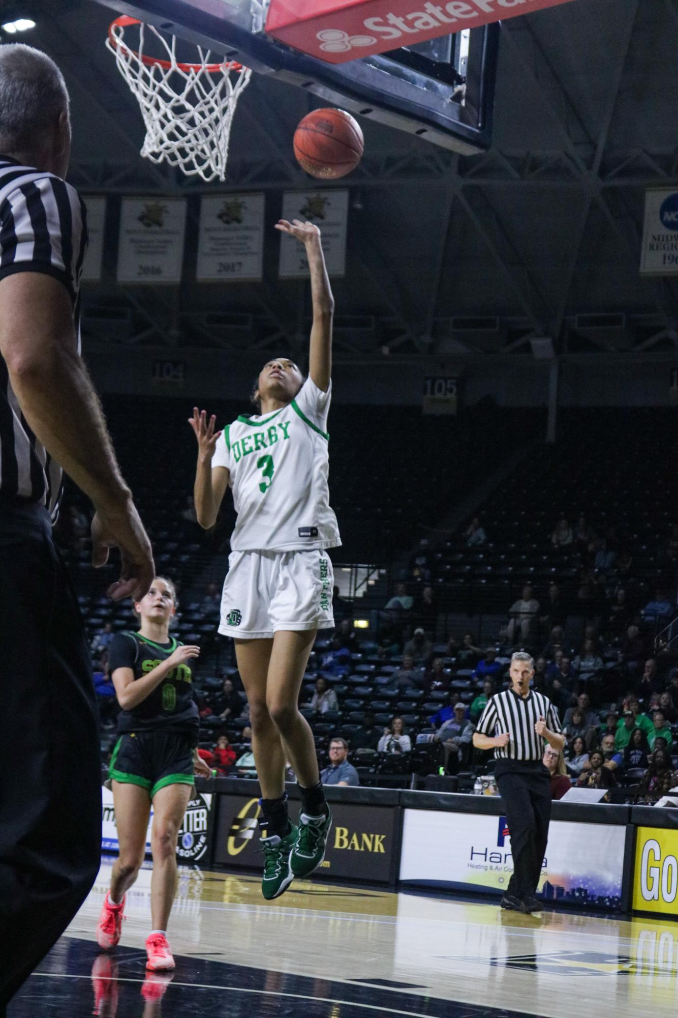Girls State Basketball vs. Shawnee Mission South (Photos by Kaelyn Kissack)