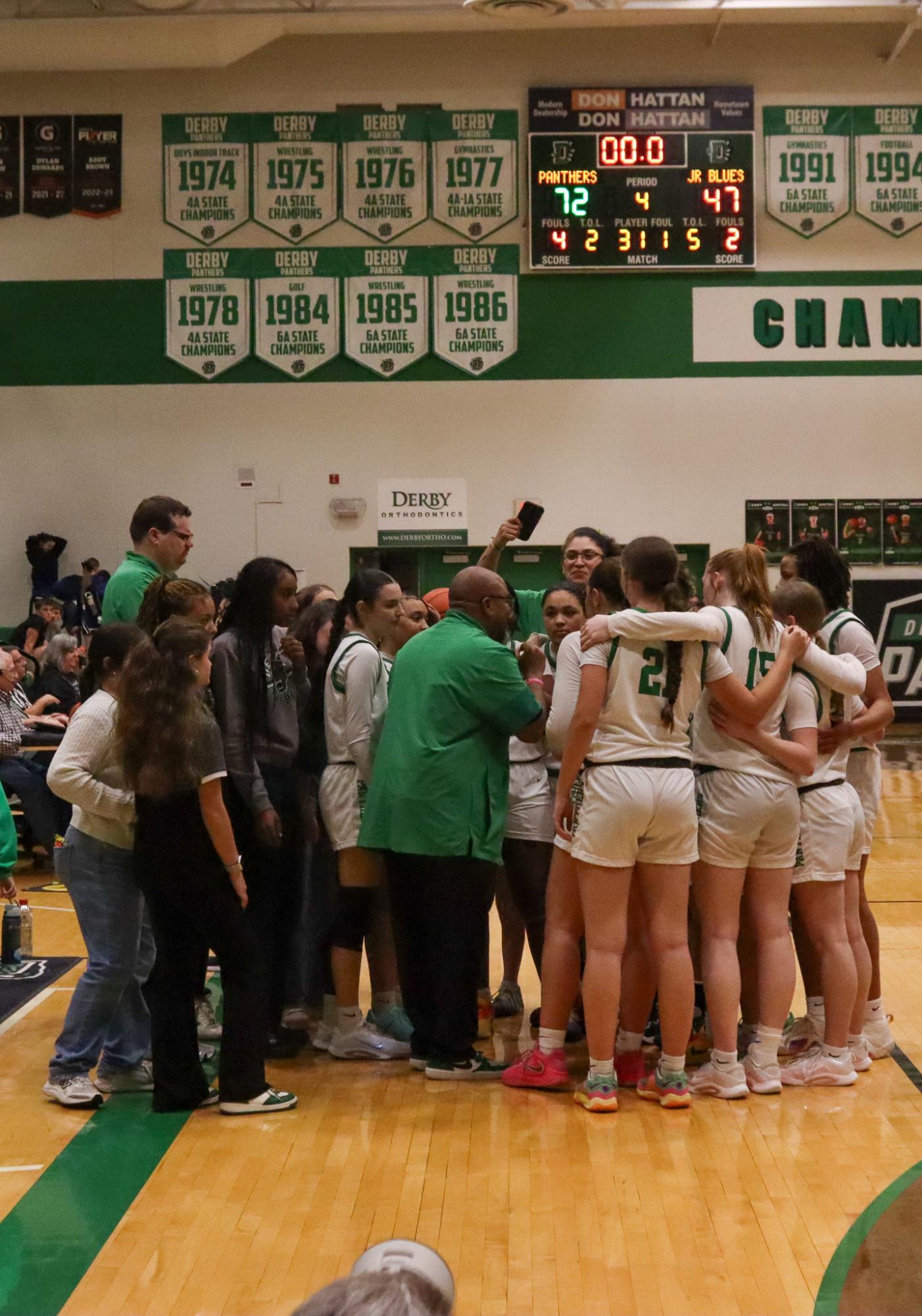 Girls Sub state Basketball vs Washburn Rural ( Photos by Tristan Anderson)
