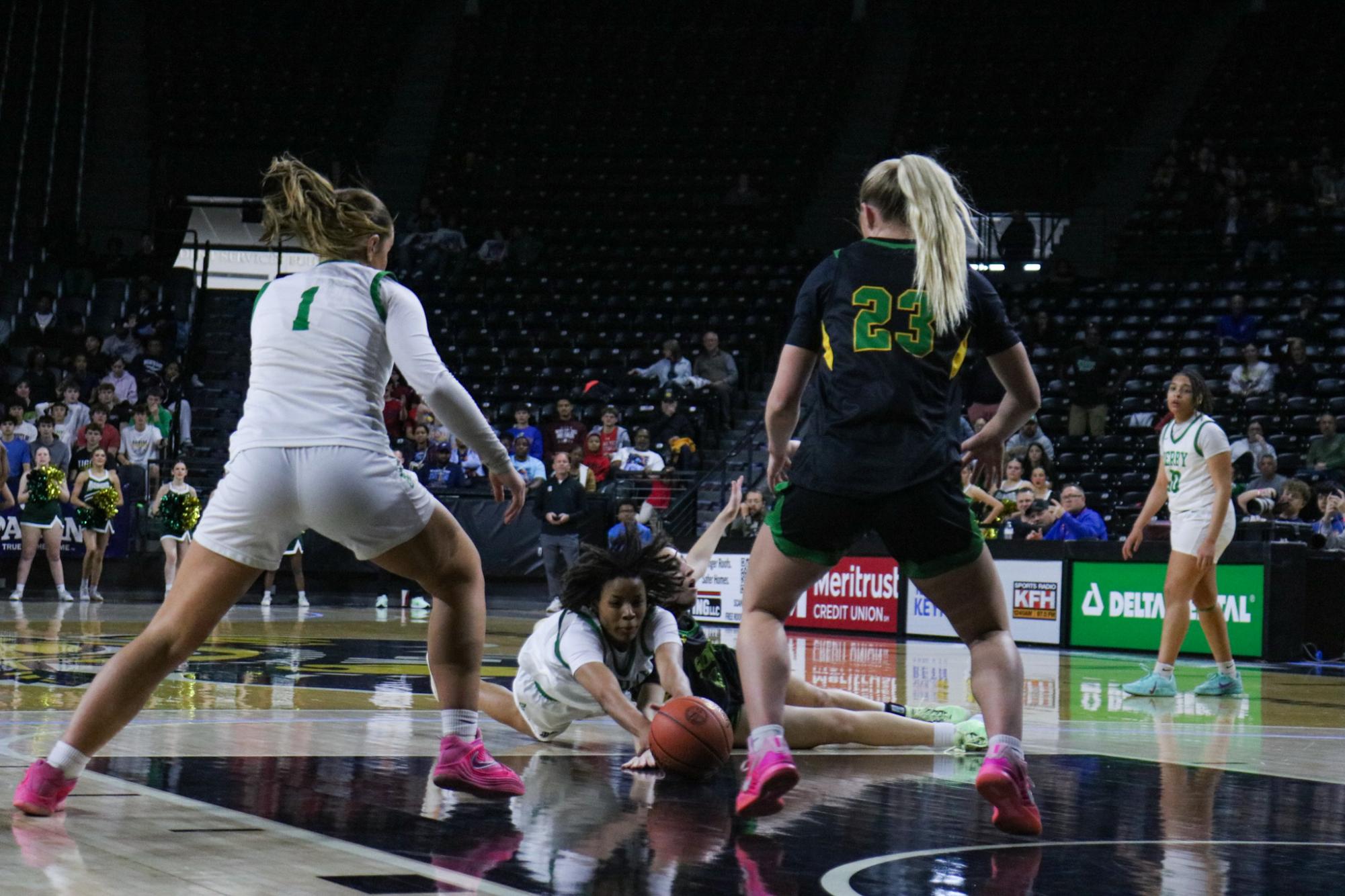 Girls State Basketball vs. Shawnee Mission South (Photos by Kaelyn Kissack)