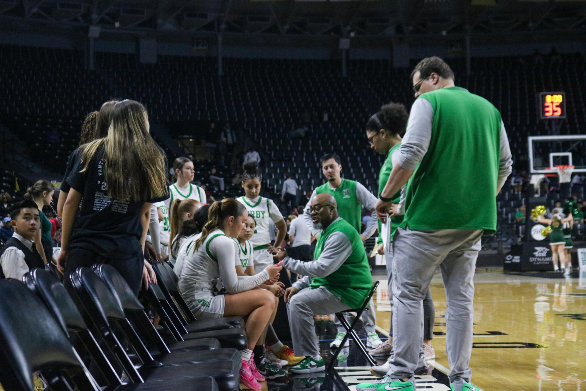 Girls State Basketball vs. Shawnee Mission South (Photos by Kaelyn Kissack)