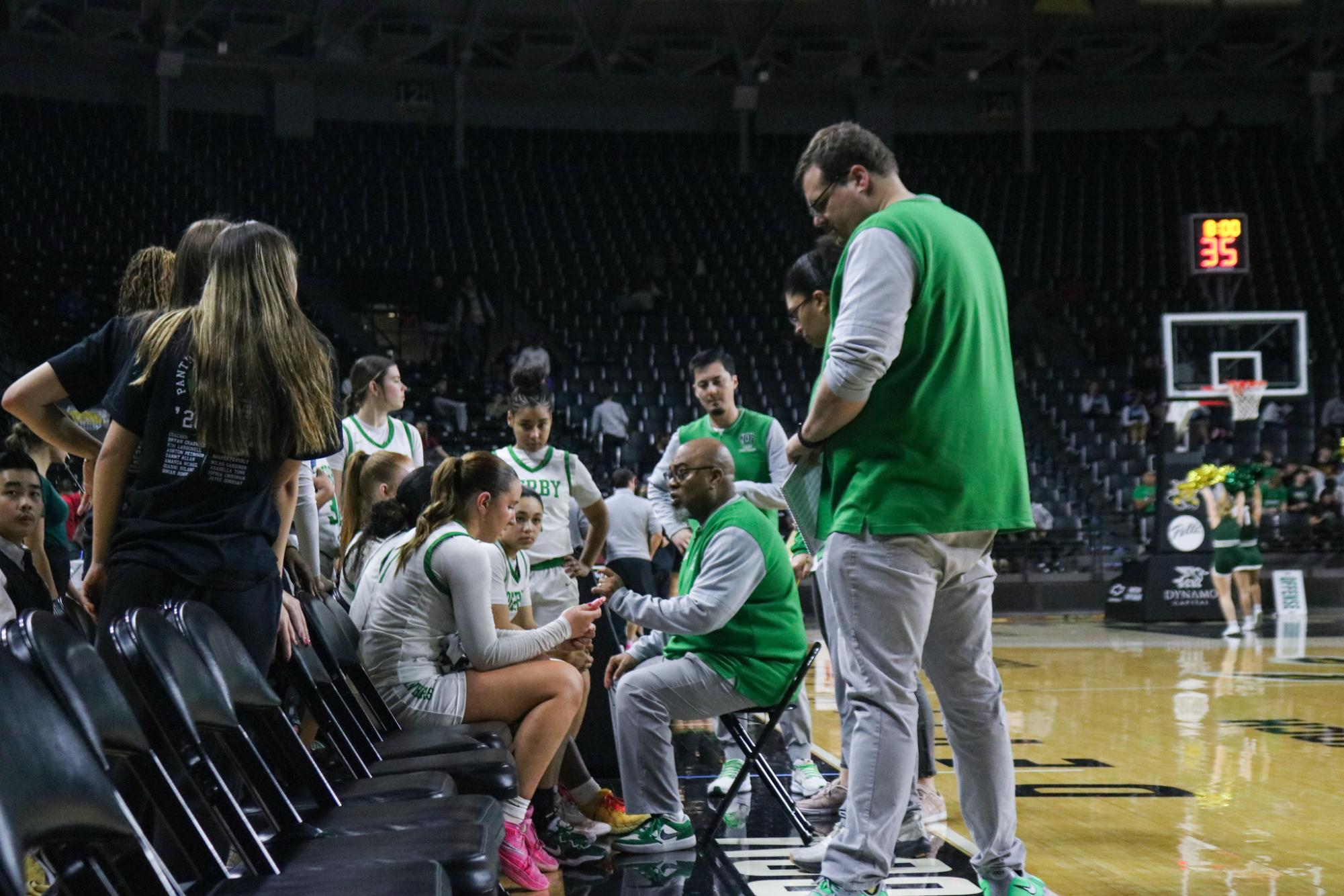 Girls State Basketball vs. Shawnee Mission South (Photos by Kaelyn Kissack)