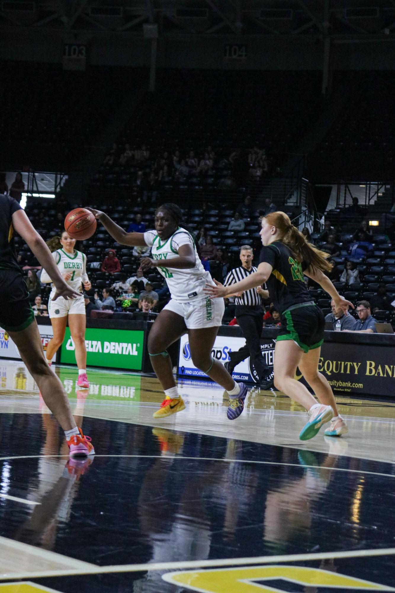 Girls State Basketball vs. Shawnee Mission South (Photos by Kaelyn Kissack)