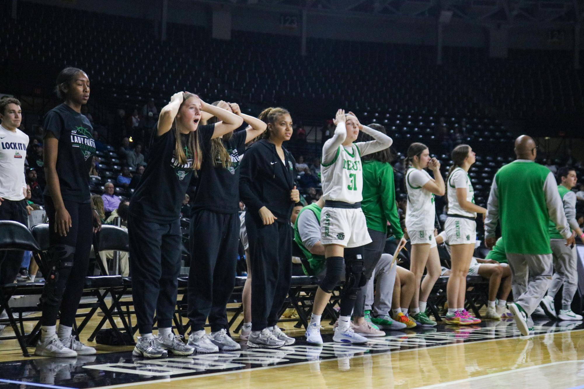 Girls State Basketball vs. Shawnee Mission South (Photos by Kaelyn Kissack)