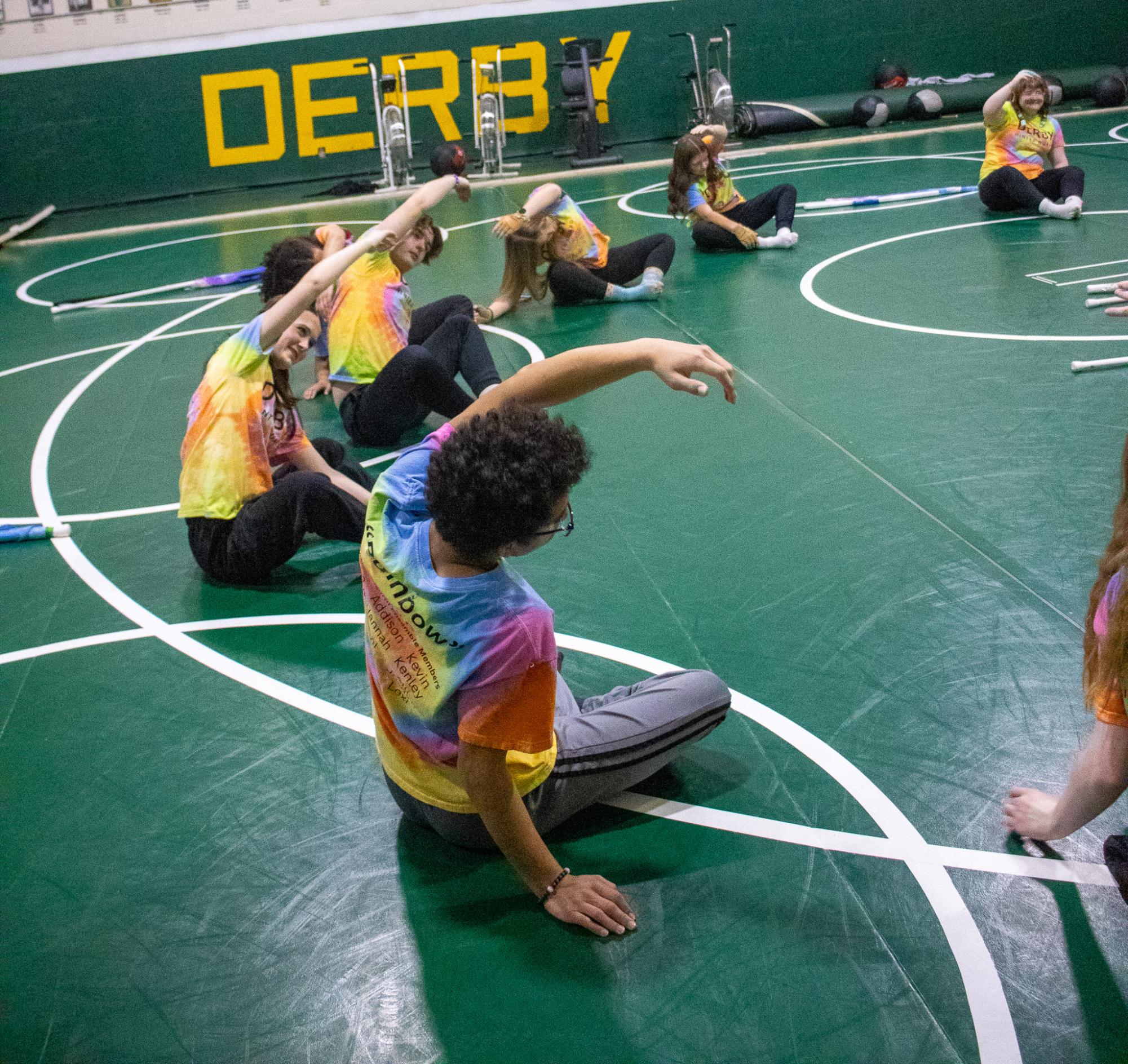 SIPPA Competition in Goddard for Winter Guard and ICT Winds (Photos by Janie Edwards)