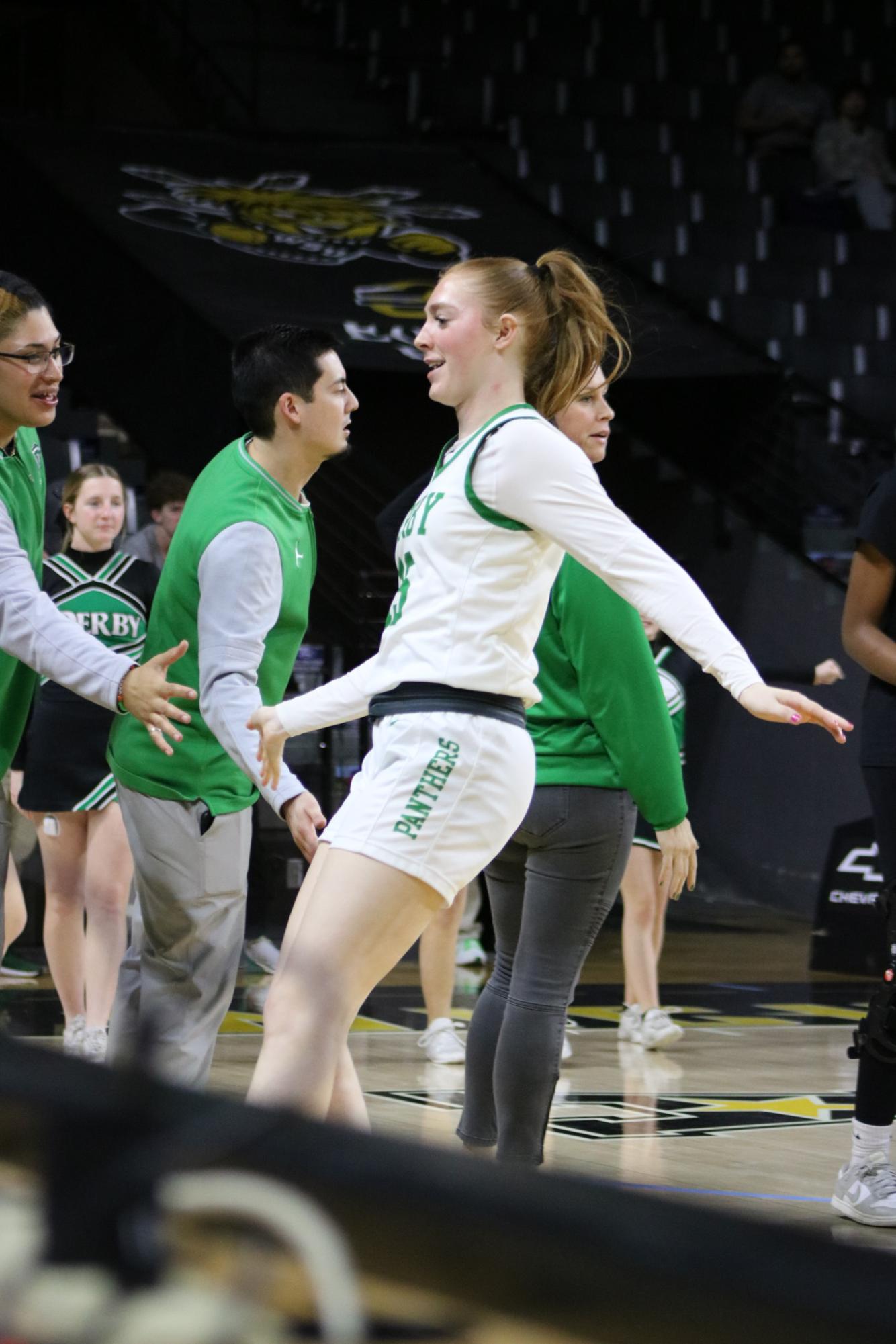 Girls State Basketball vs. Shawnee Mission South (Photos by Kaelyn Kissack)