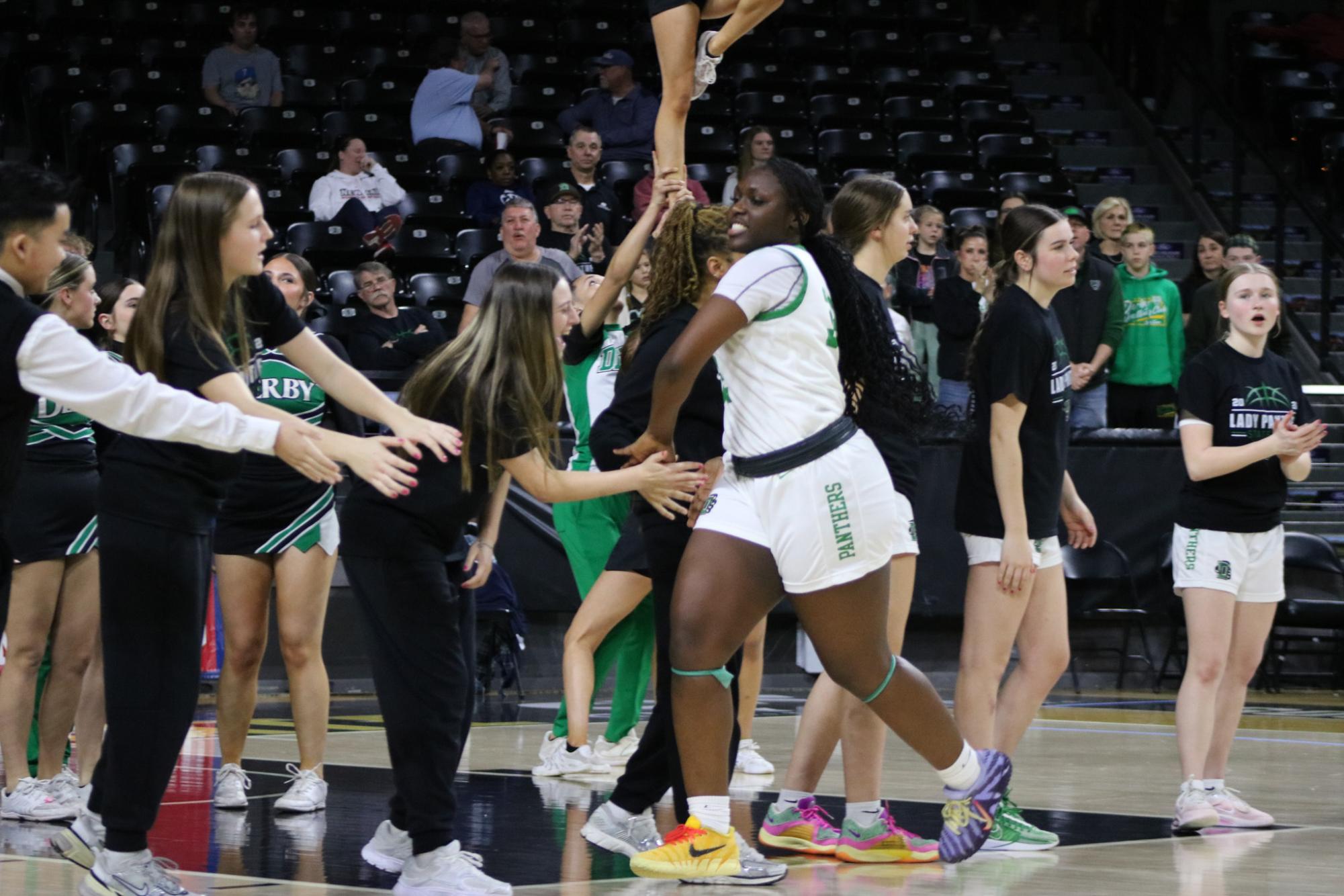 Girls State Basketball vs. Shawnee Mission South (Photos by Kaelyn Kissack)