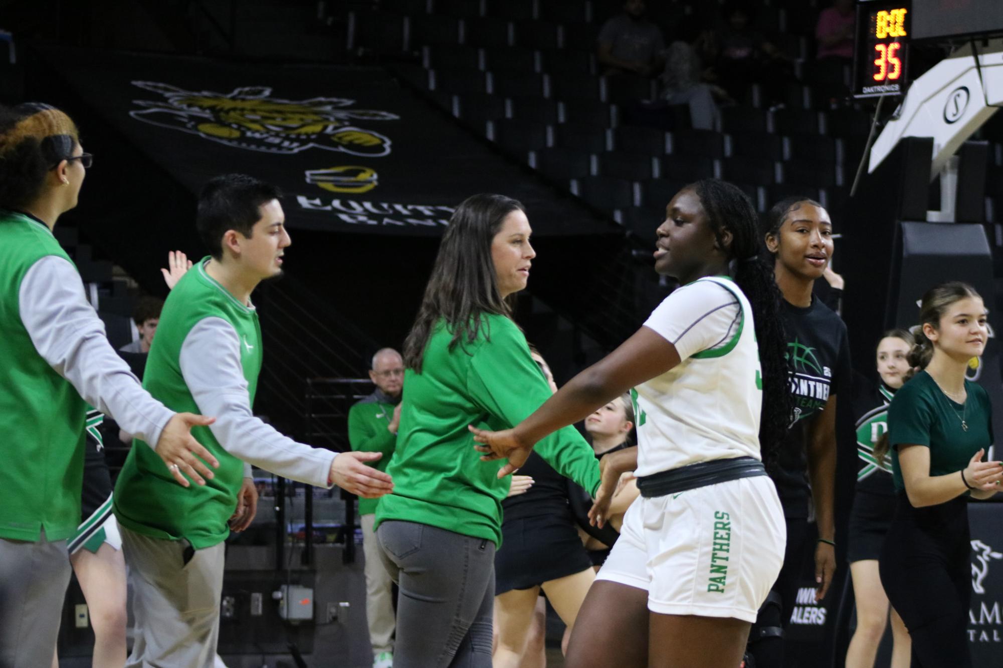Girls State Basketball vs. Shawnee Mission South (Photos by Kaelyn Kissack)