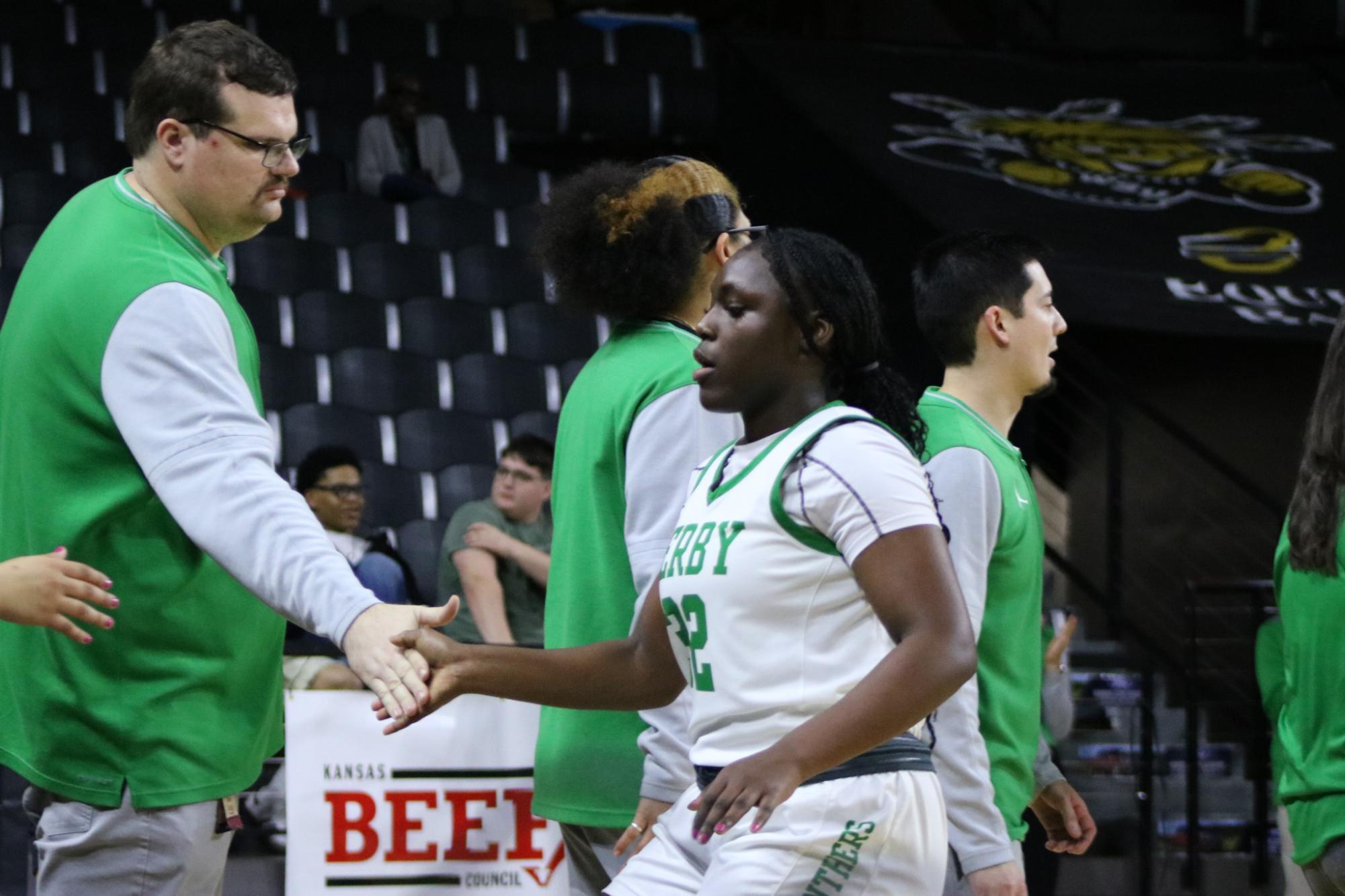 Girls State Basketball vs. Shawnee Mission South (Photos by Kaelyn Kissack)
