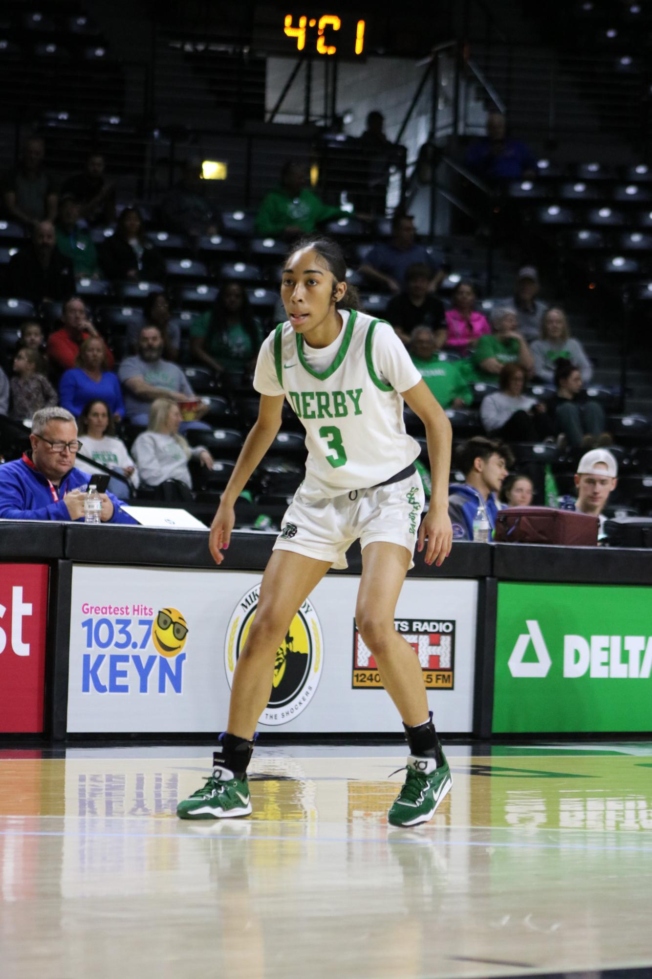 Girls State Basketball vs. Shawnee Mission South (Photos by Kaelyn Kissack)