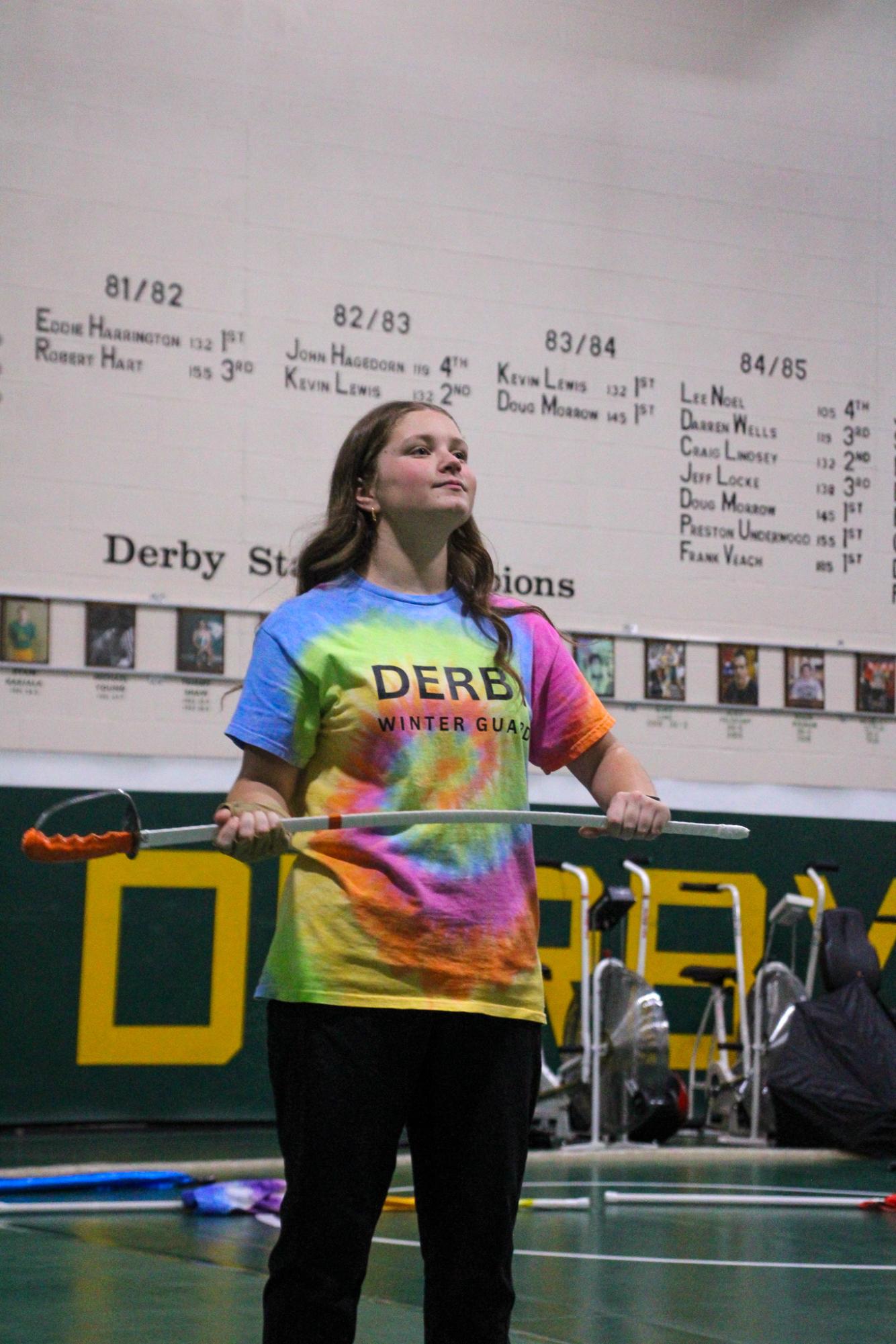 SIPPA Competition in Goddard for Winter Guard and ICT Winds (Photos by Janie Edwards)