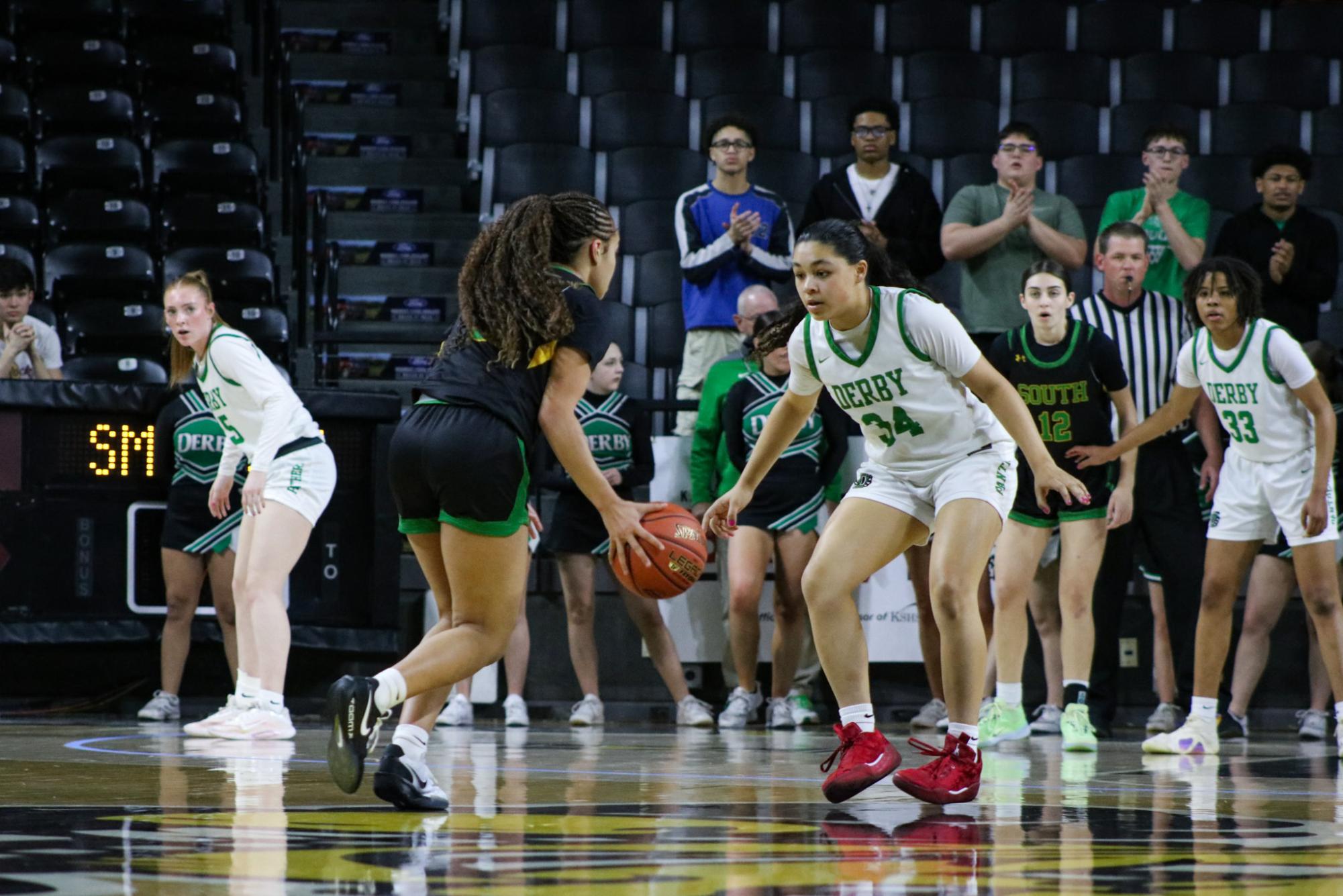 Girls State Basketball vs. Shawnee Mission South (Photos by Kaelyn Kissack)