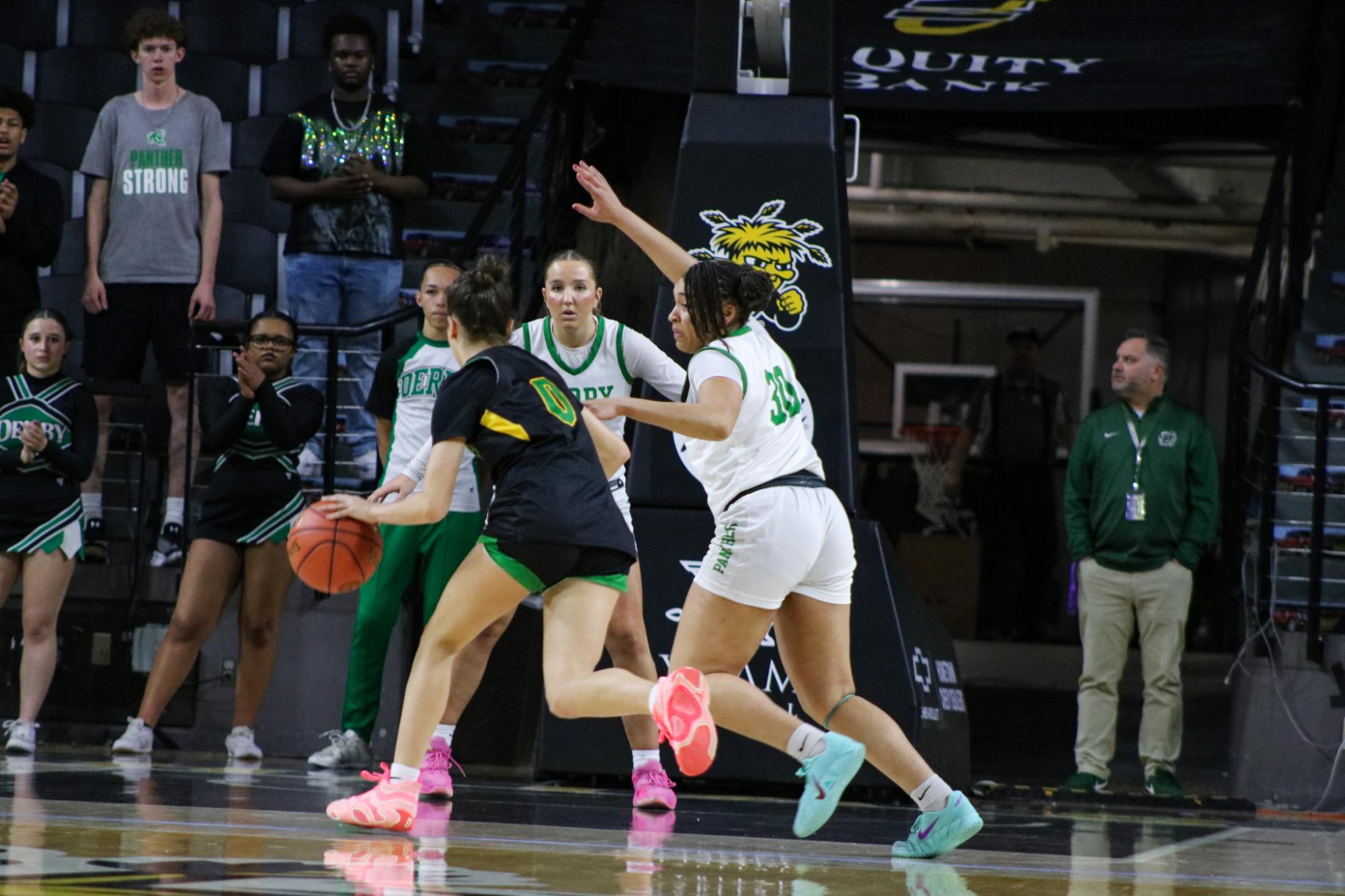 Girls State Basketball vs. Shawnee Mission South (Photos by Kaelyn Kissack)