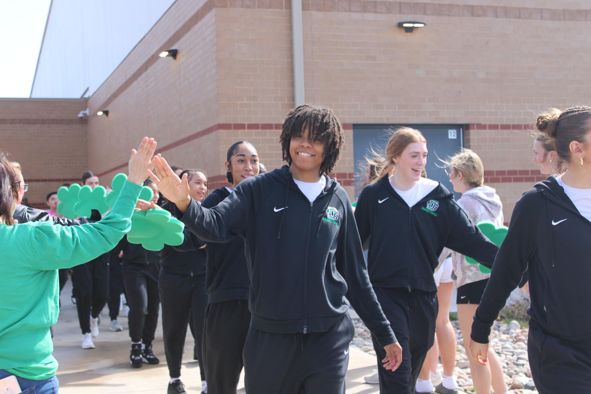 Girls Basketball State Send-Off (Photos by Maya Painchaud)