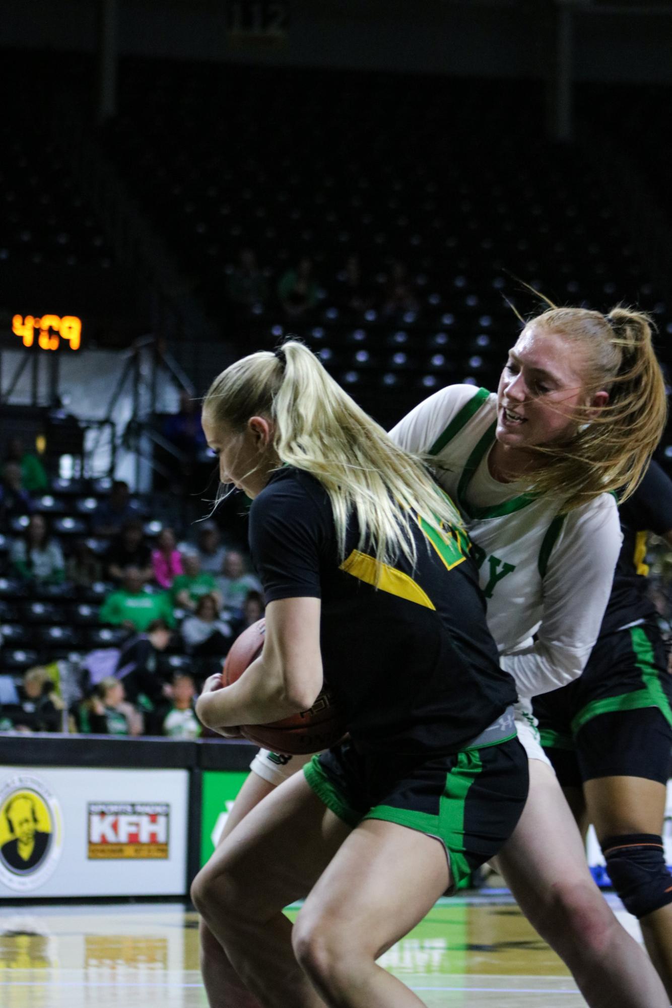 Girls State Basketball vs. Shawnee Mission South (Photos by Kaelyn Kissack)