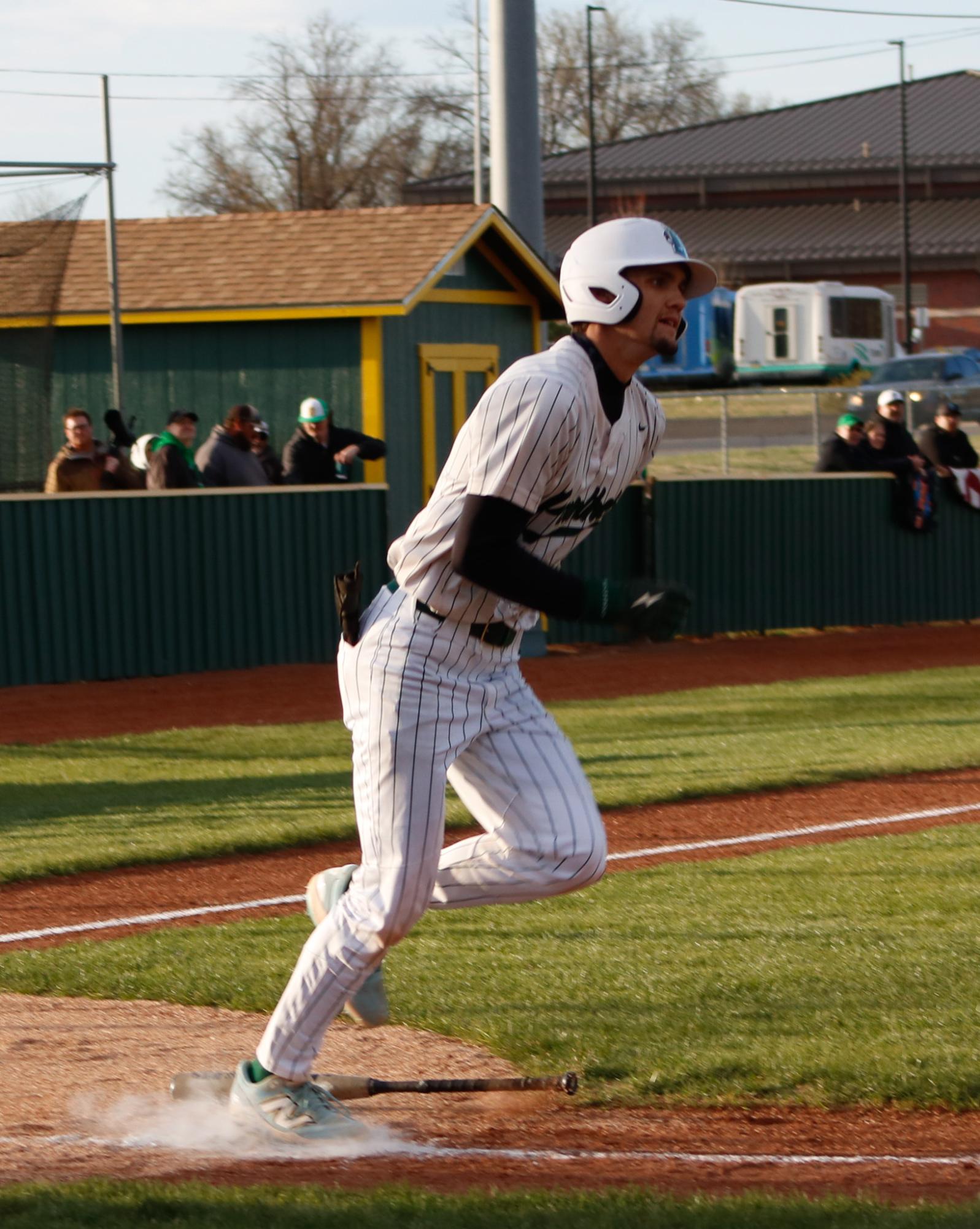Boys Varsity Baseball vs. Kapaunm ( Photos by Tristan Anderson )