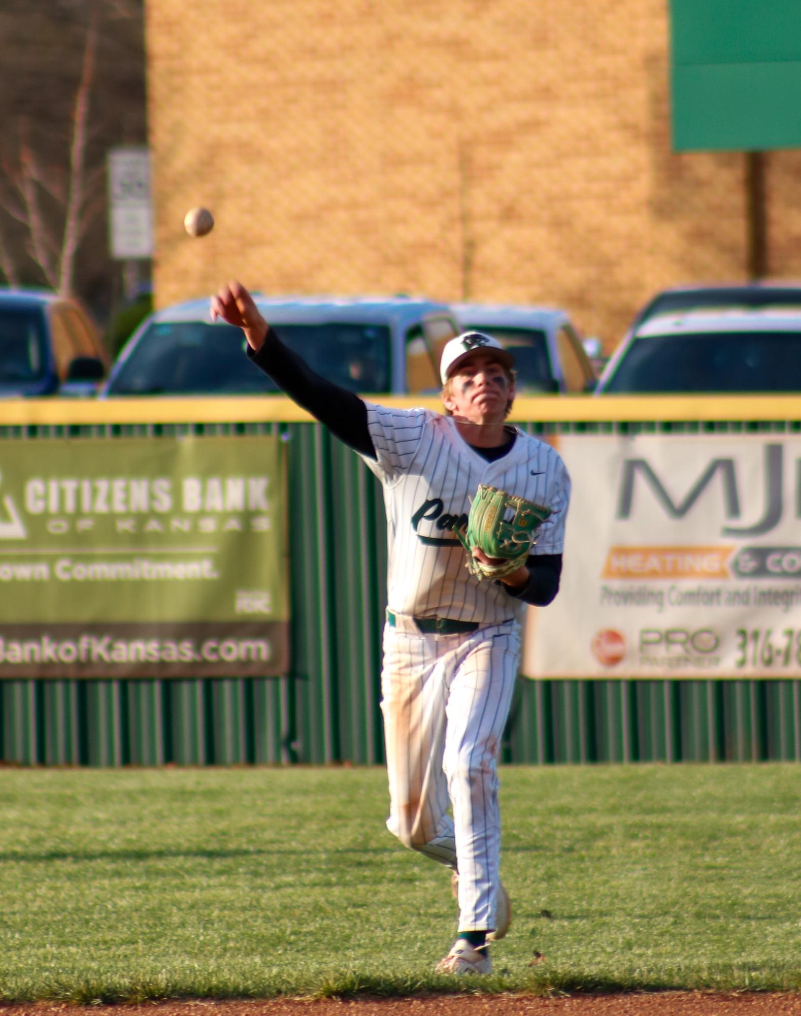 Boys Varsity Baseball vs. Kapaunm ( Photos by Tristan Anderson )