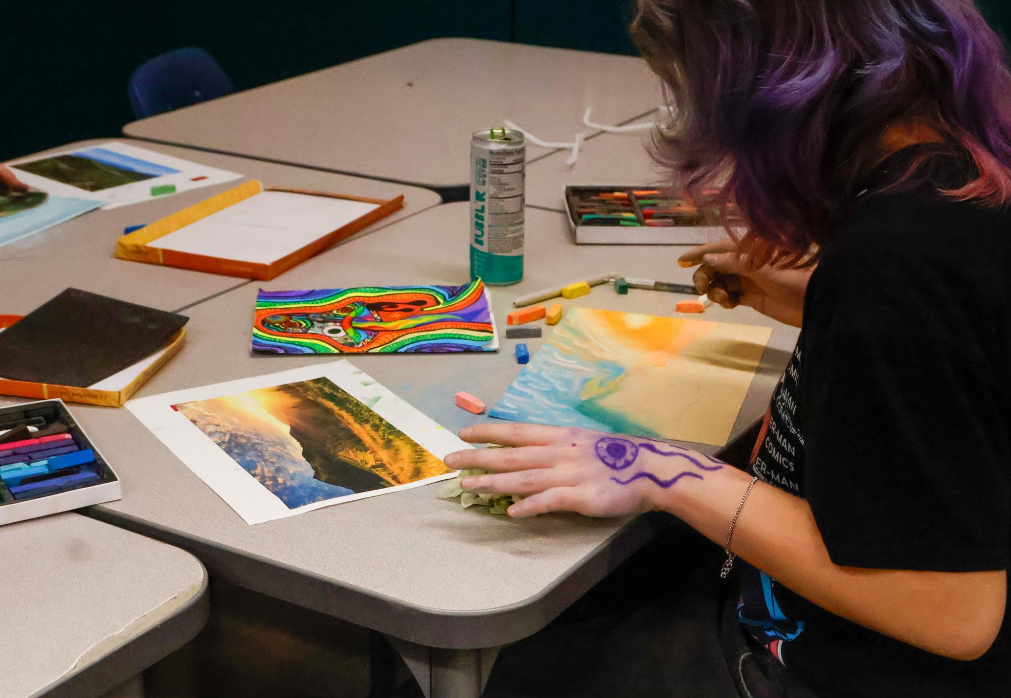 Drawing Class (Photos By Kaci Stephenson)