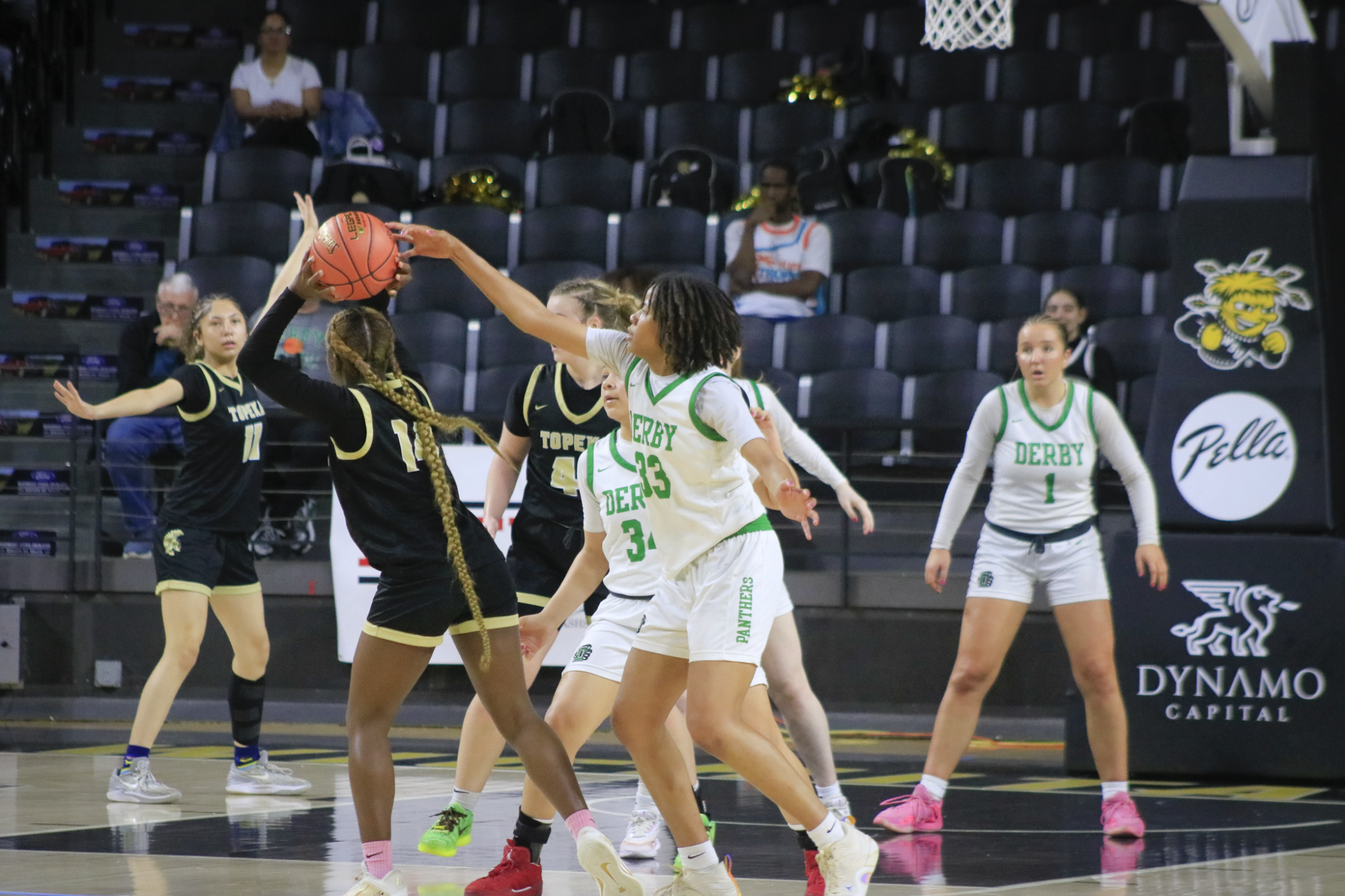 Girls state basketball vs. Topeka (Photos by Emma Searle)