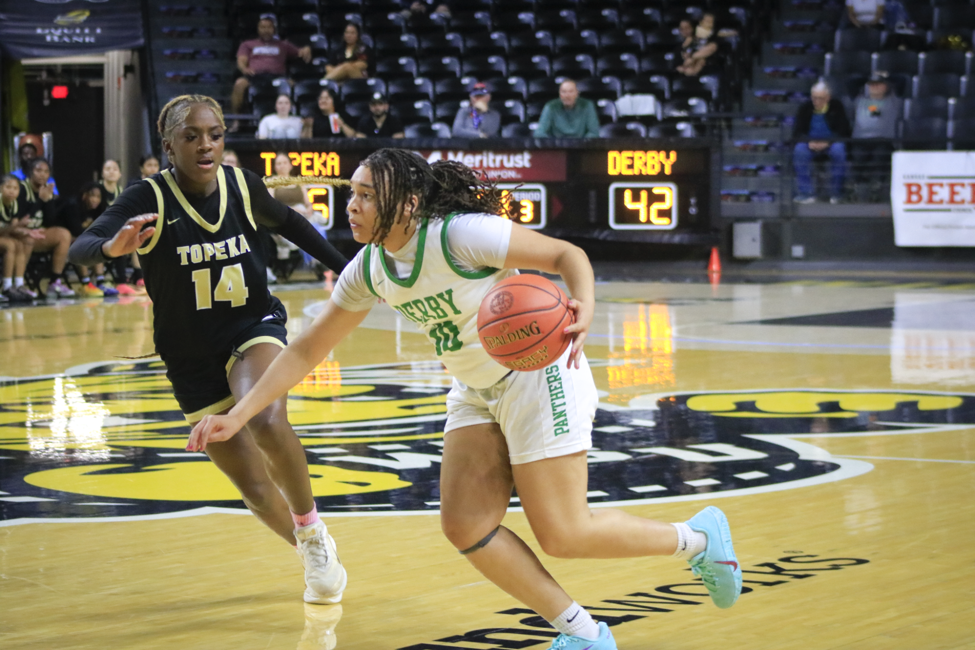 Girls state basketball vs. Topeka (Photos by Emma Searle)