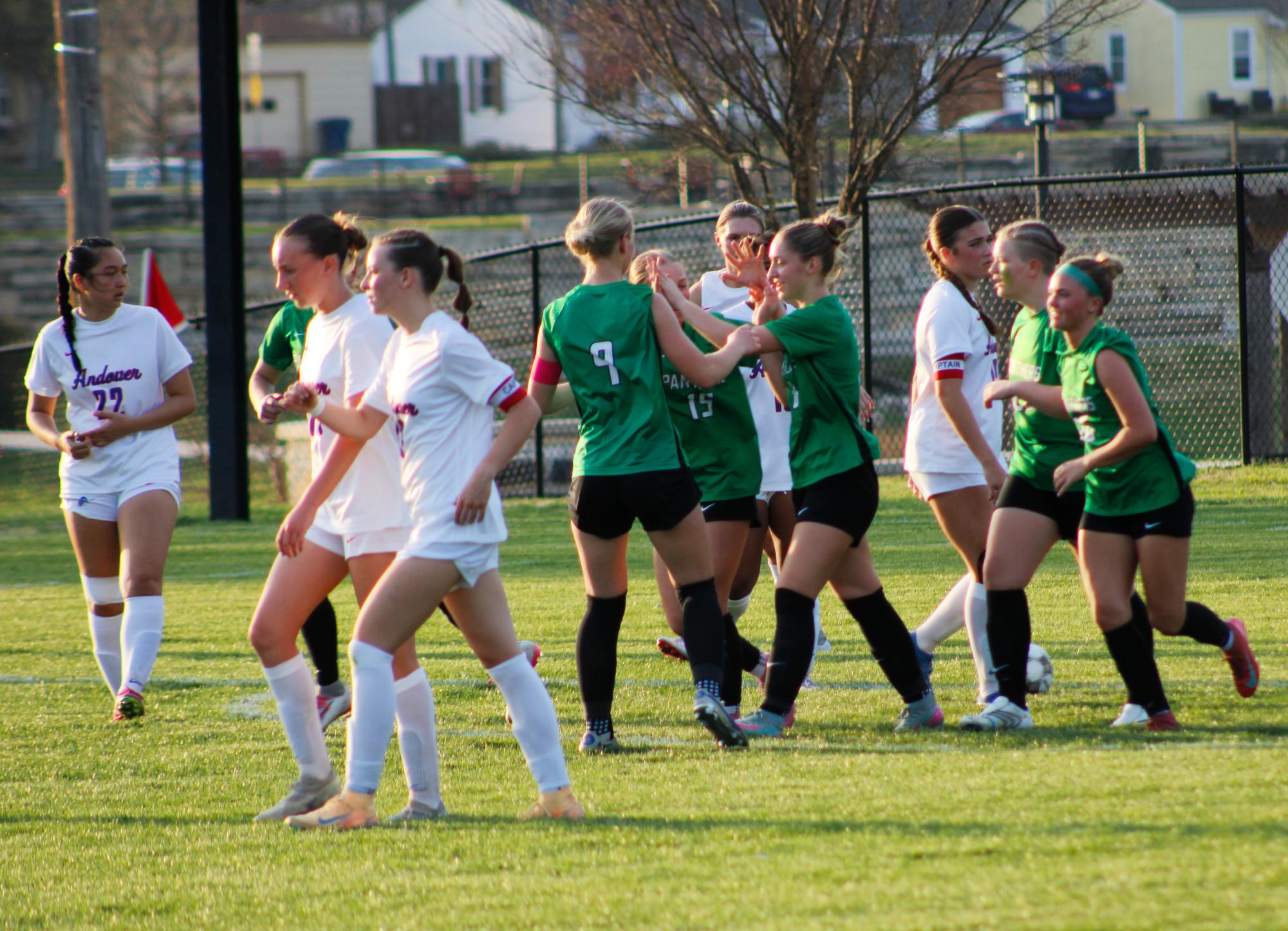 Girls Soccer Game v. Andover (Photos by Brianna Santillan)