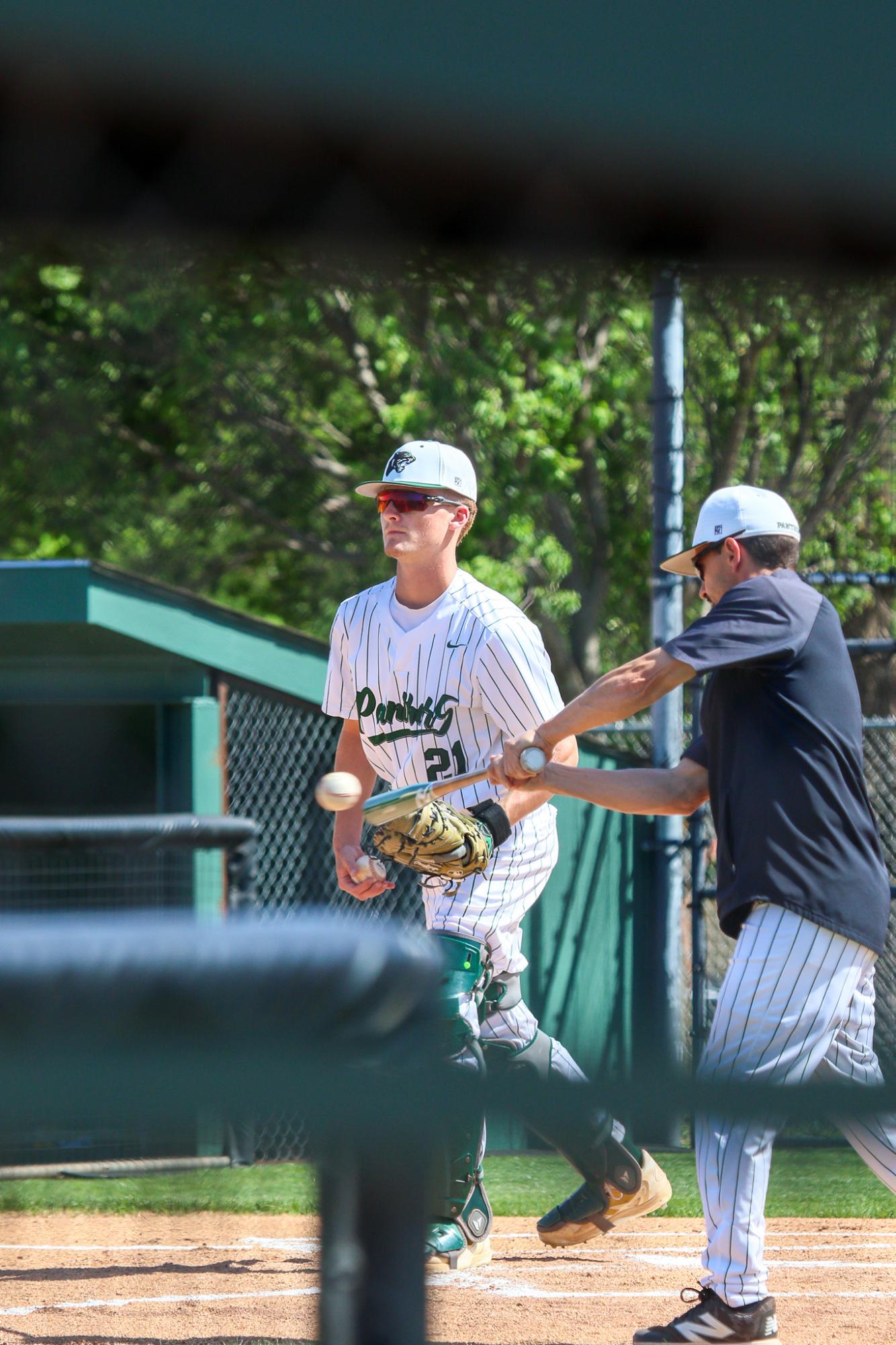 Varsity Baseball vs. Newton (Photos by Bree Stuhlsatz)