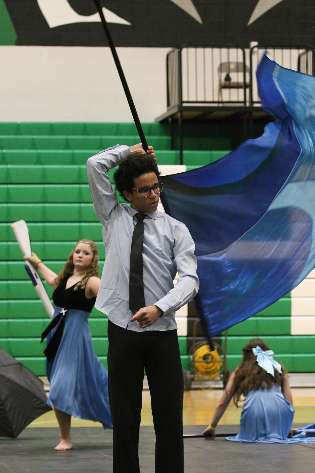 SIPAA Winterguard & ICT Winds Competition (Photos by Bree Stuhlsatz)