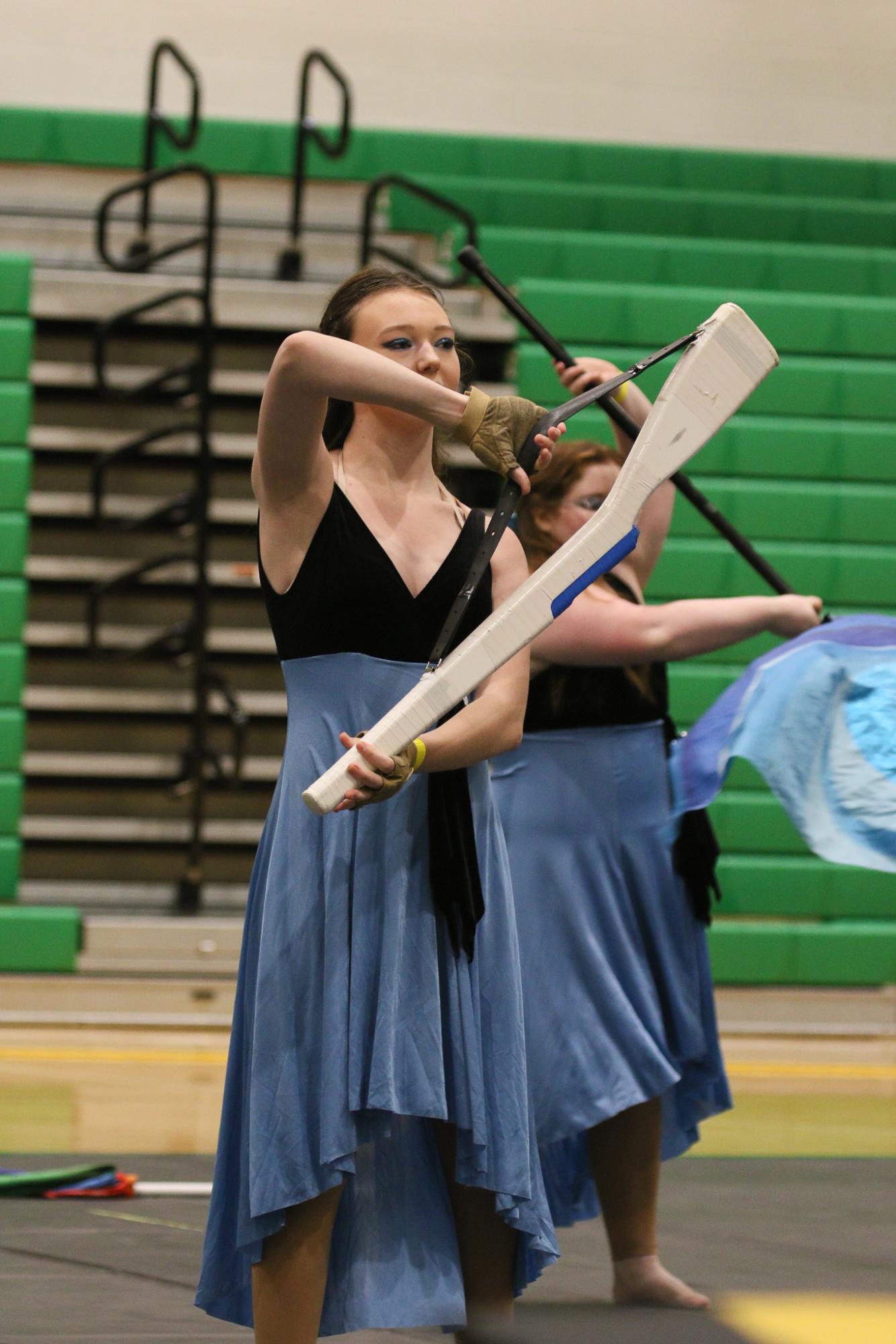 SIPAA Winterguard & ICT Winds Competition (Photos by Bree Stuhlsatz)