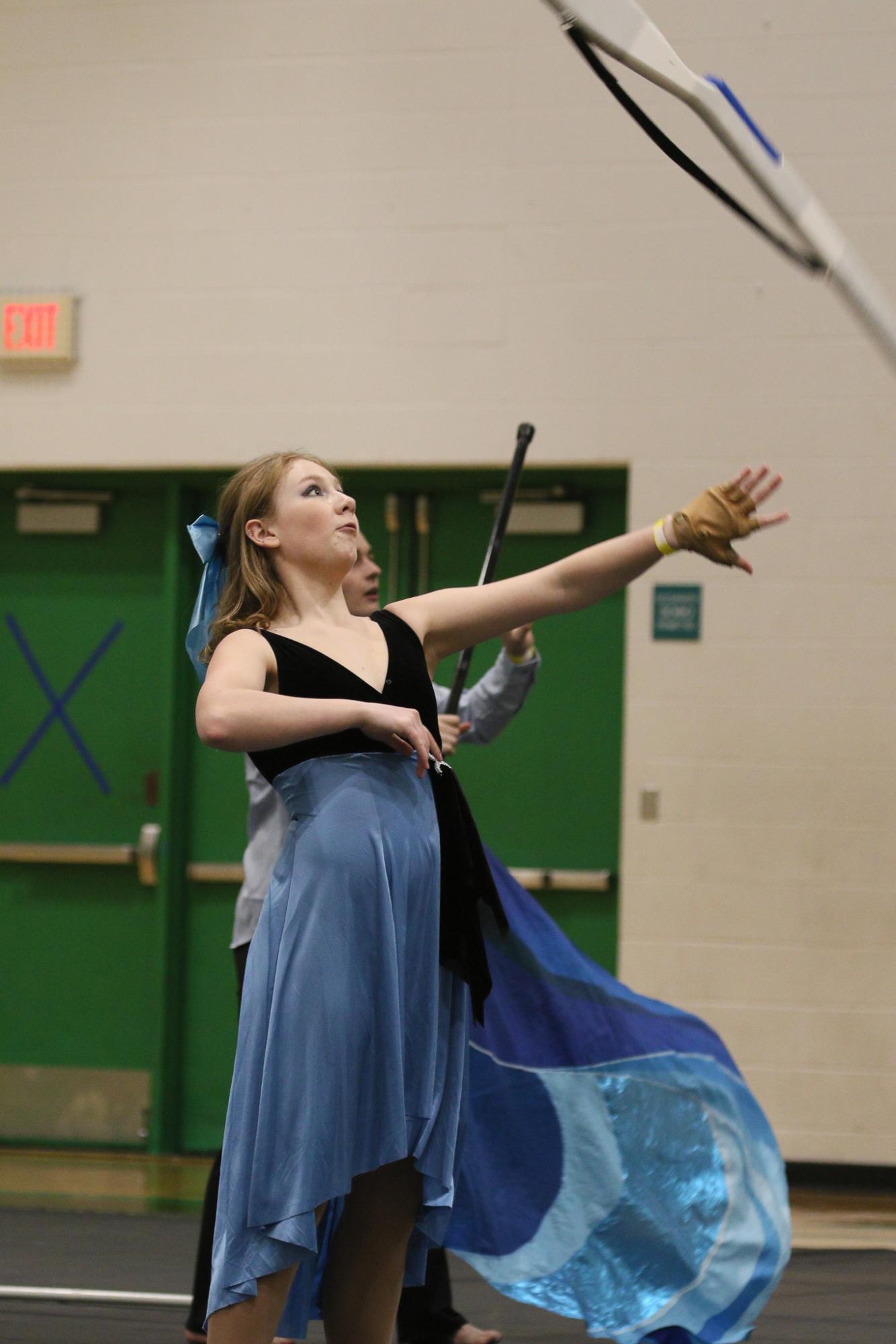 SIPAA Winterguard & ICT Winds Competition (Photos by Bree Stuhlsatz)
